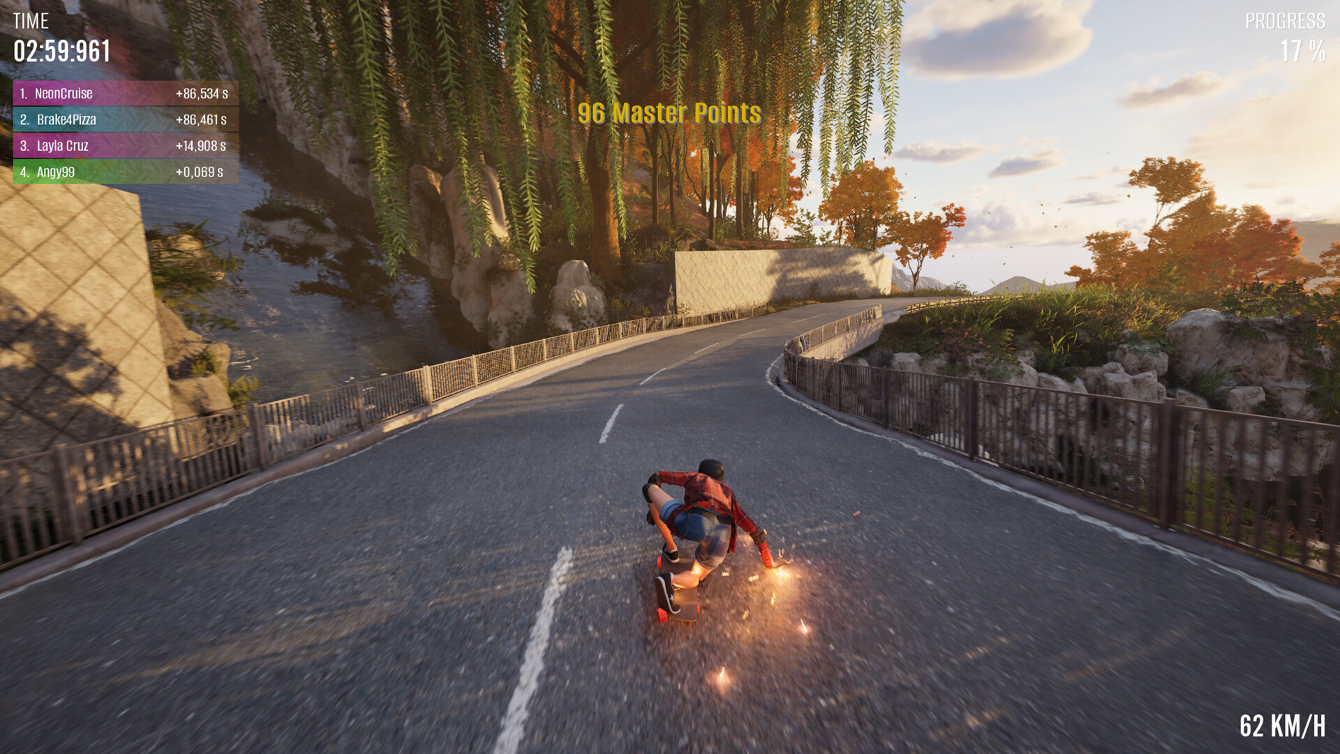Longboard Skate Downhill Simulator screenshot 6