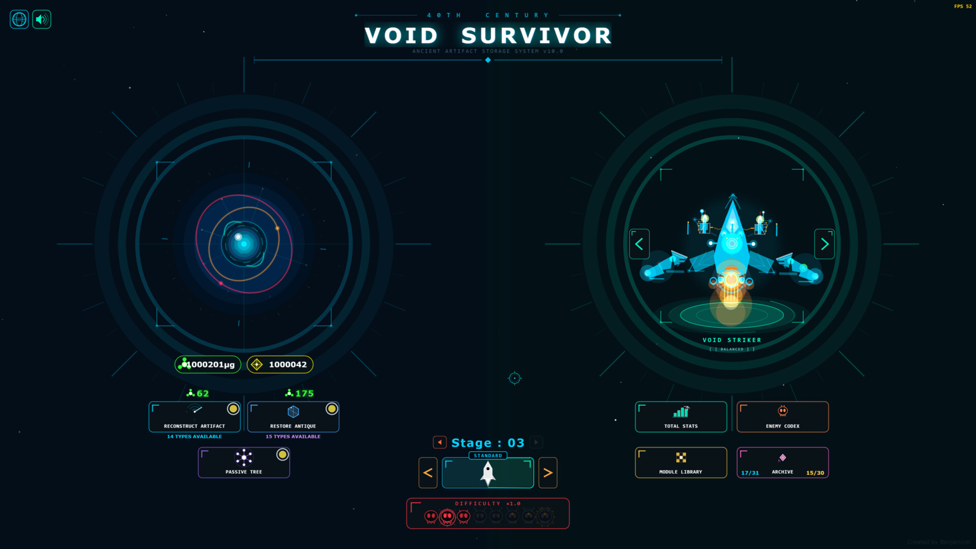 40th Century: Void Survivor screenshot 1