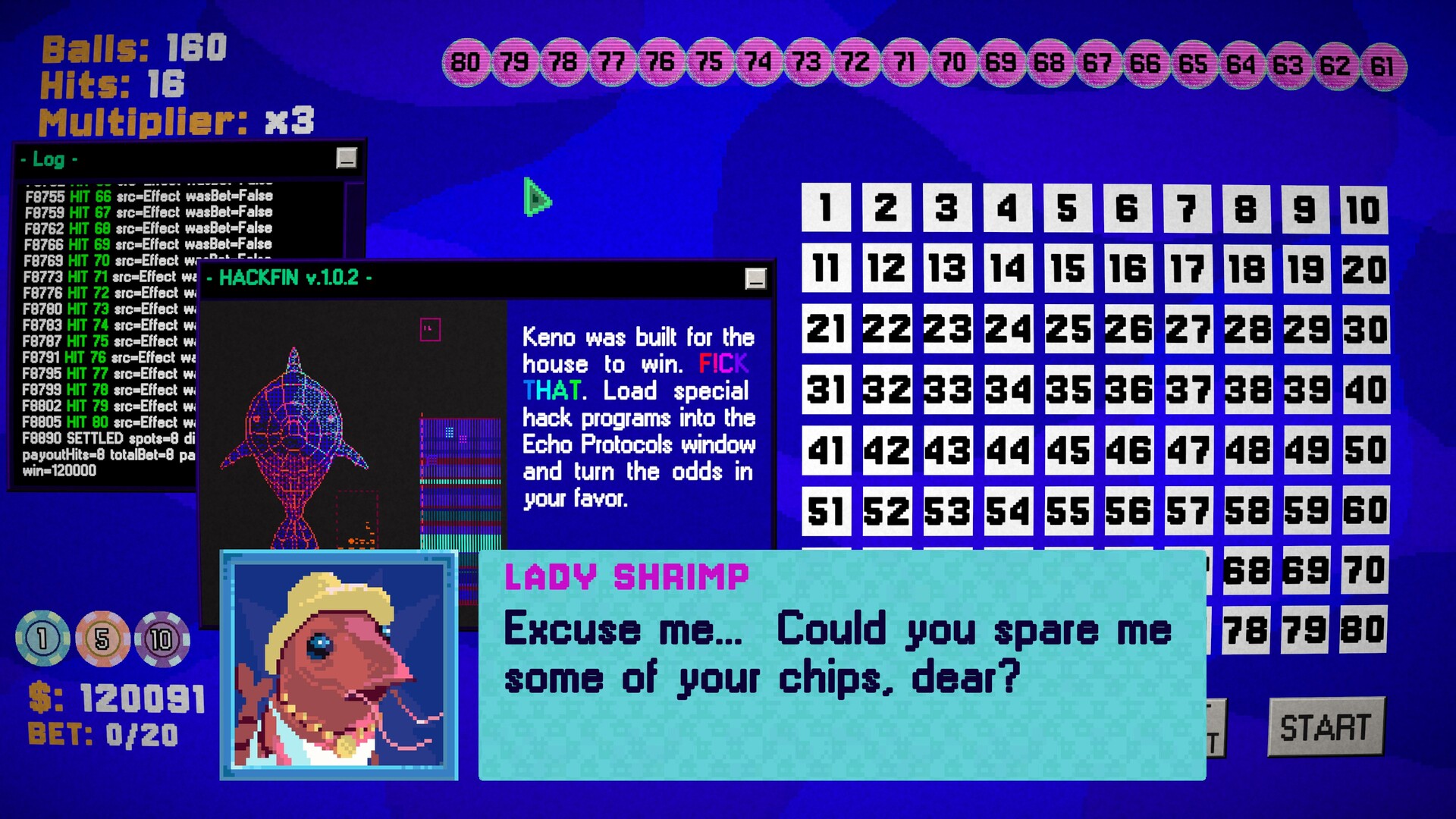 Dolphin Keno screenshot 4