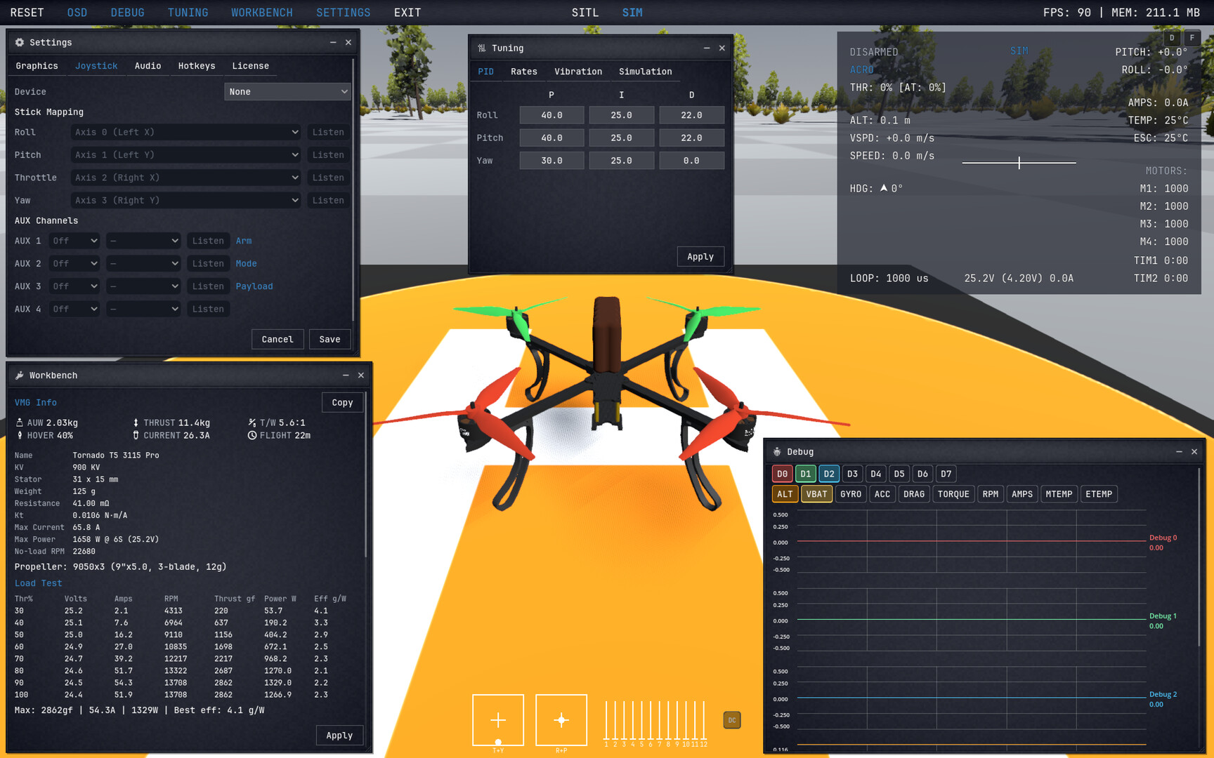 SITL Forge - FPV Laboratory screenshot 1