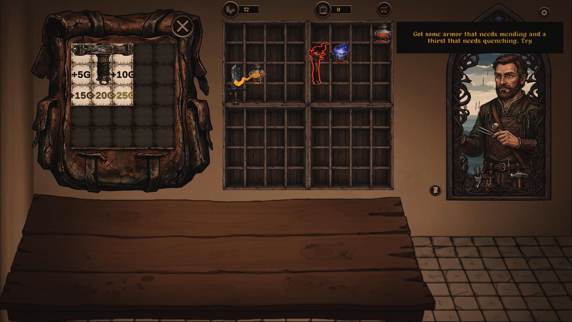 Backpack Alchemist: Medieval Shop Simulator screenshot 4