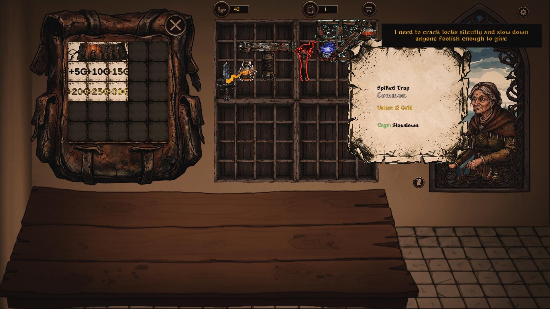 Backpack Alchemist: Medieval Shop Simulator screenshot 1
