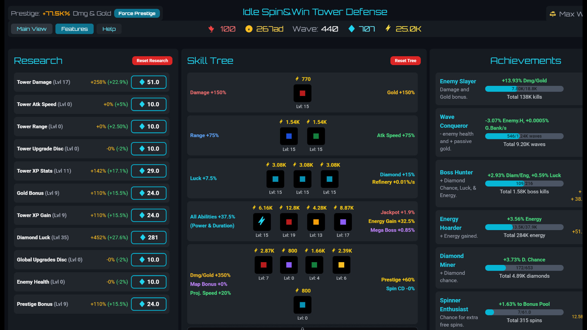 Idle Spin&Win Tower Defense screenshot 4