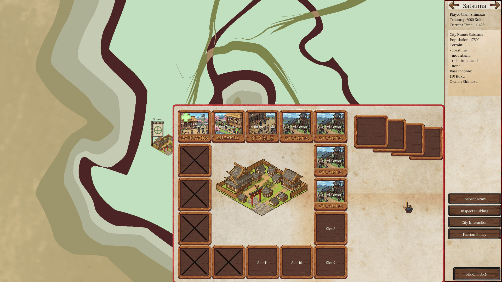 Region at War: The Shogun's Tale of War screenshot 5