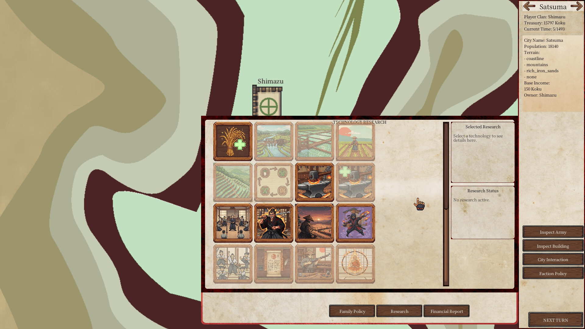 Region at War: The Shogun's Tale of War screenshot 7