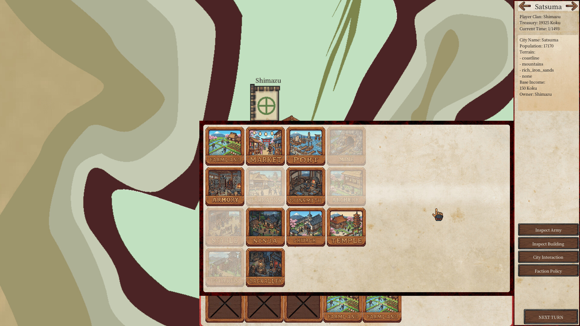 Region at War: The Shogun's Tale of War screenshot 6