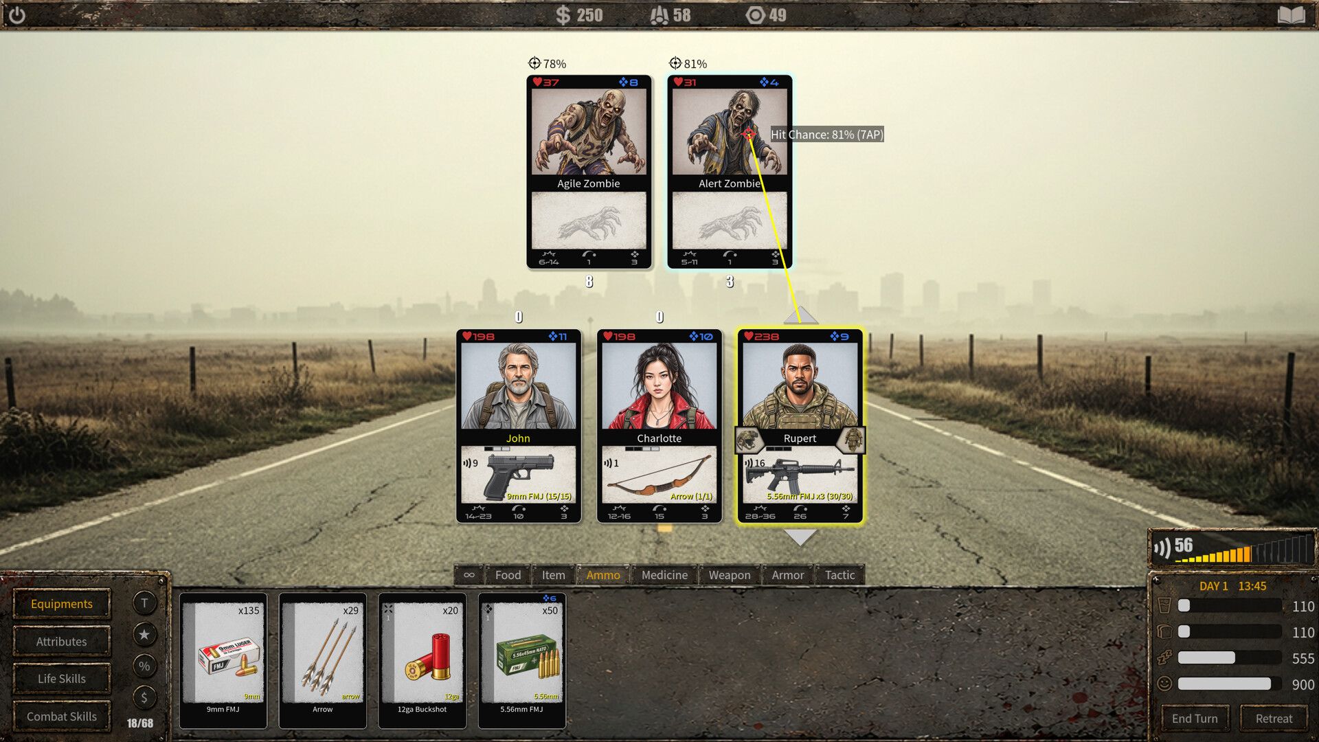 Tabletop Survivors screenshot 1