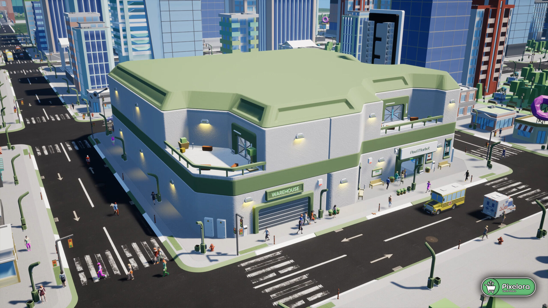 Pixelora Tech Store screenshot 1