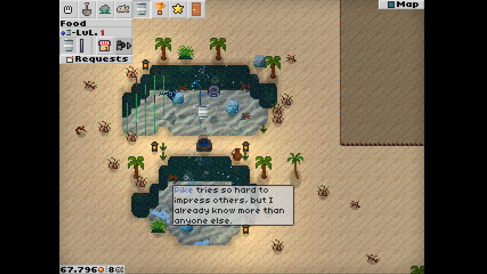 Retro Pond screenshot 2