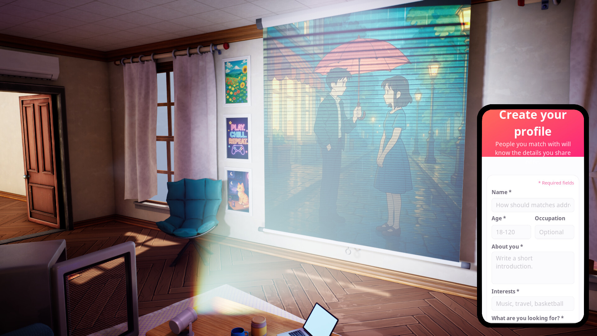 Flirt Simulator screenshot 2