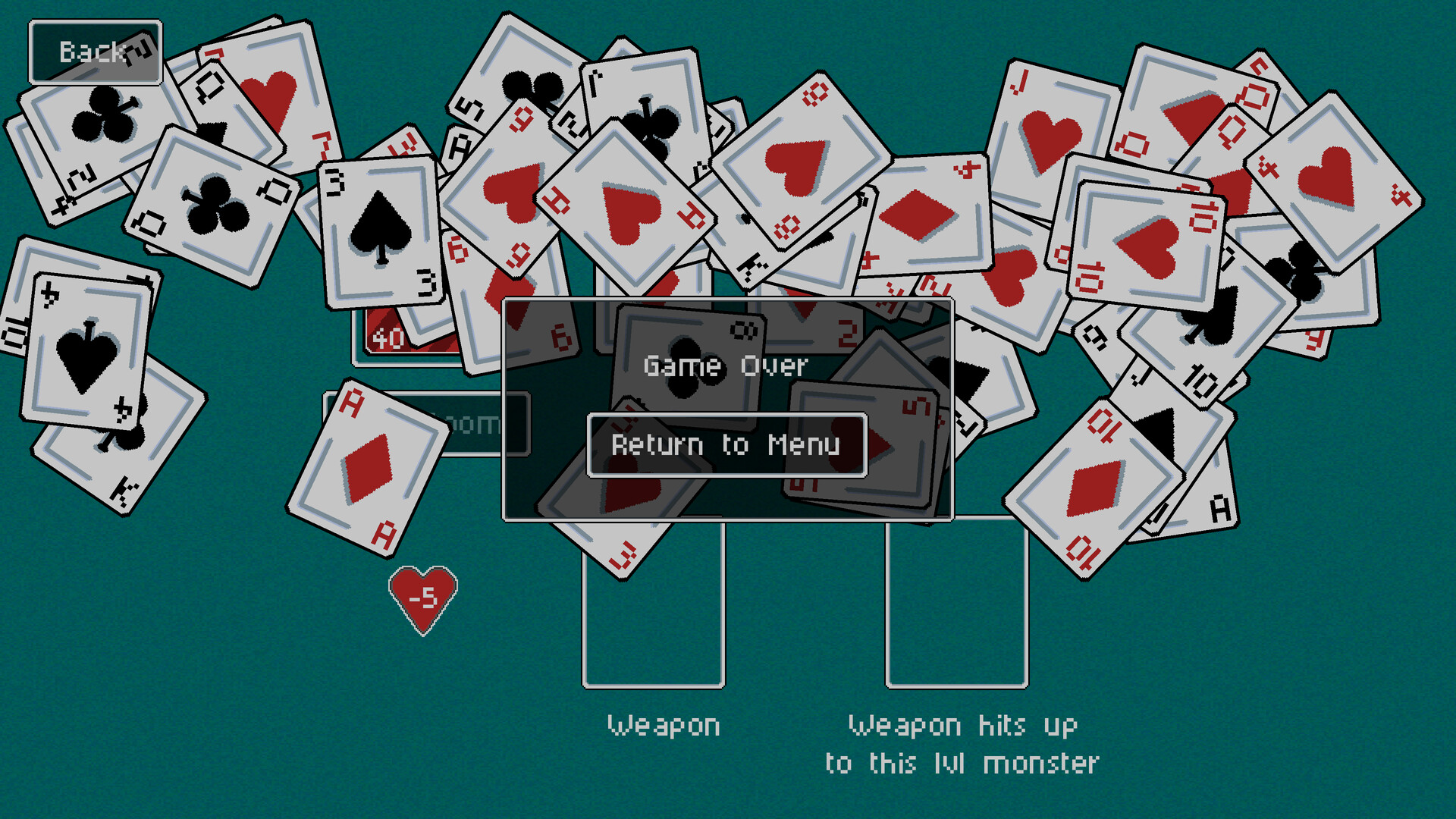 Super Scoundrel Solitaire screenshot 3