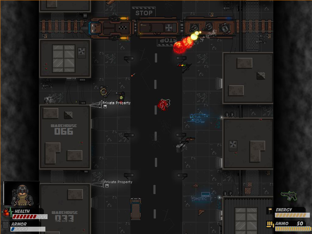 Neon Hardcorps screenshot 2