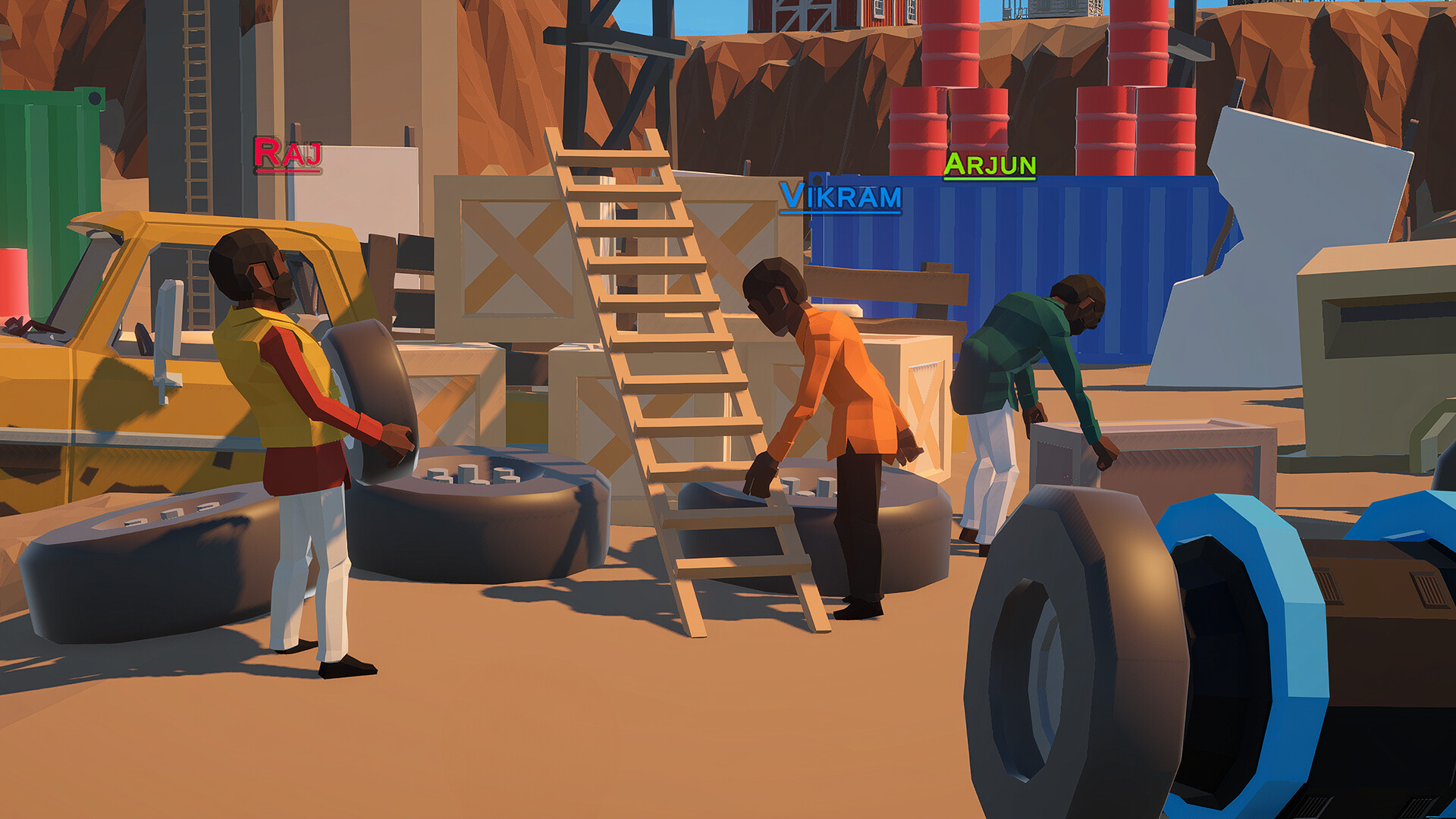 TIRE LAUNCHER TOGETHER screenshot 2