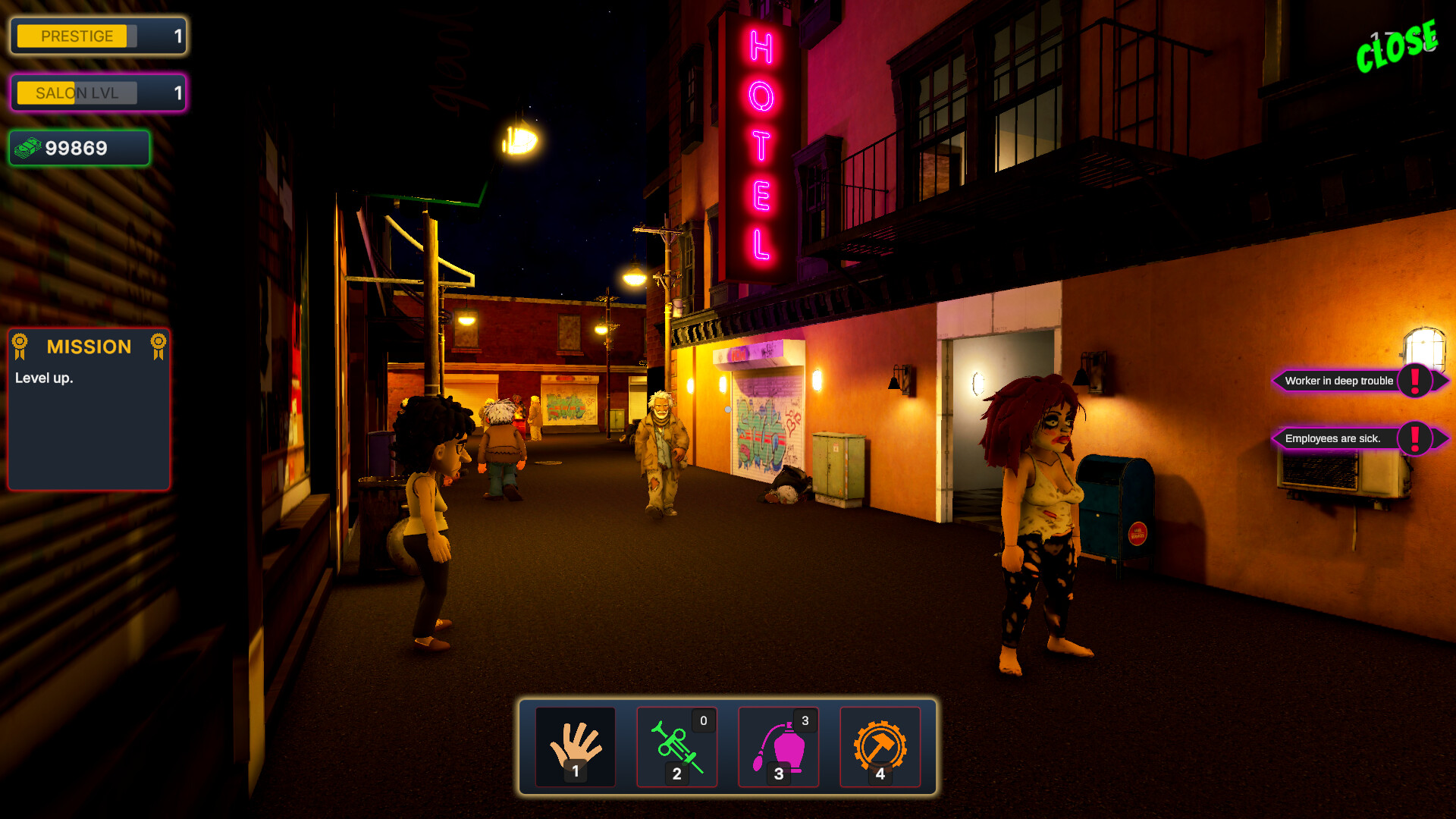 Madame Manager: Velvet Simulation screenshot 1