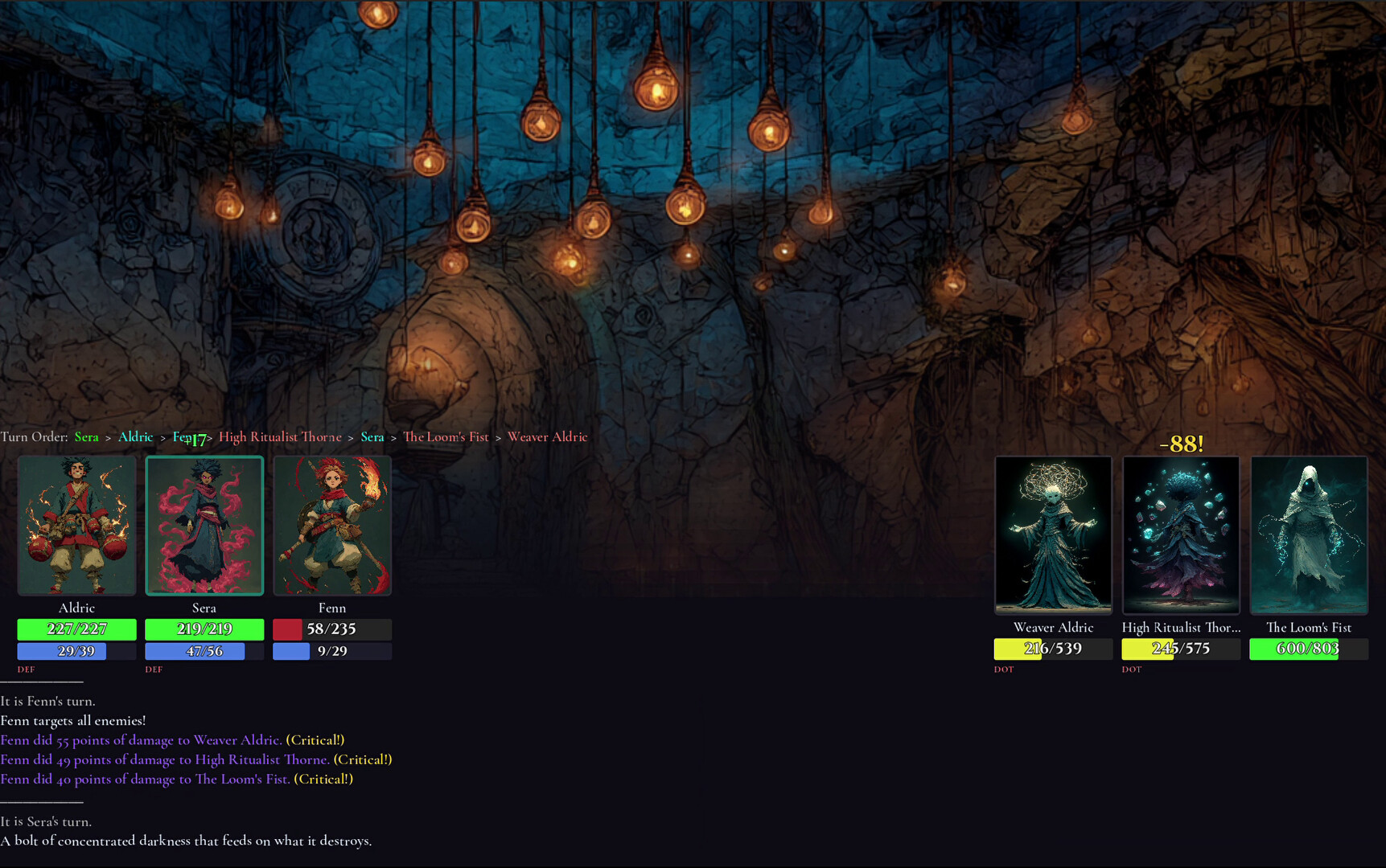 Parting Shadows screenshot 2