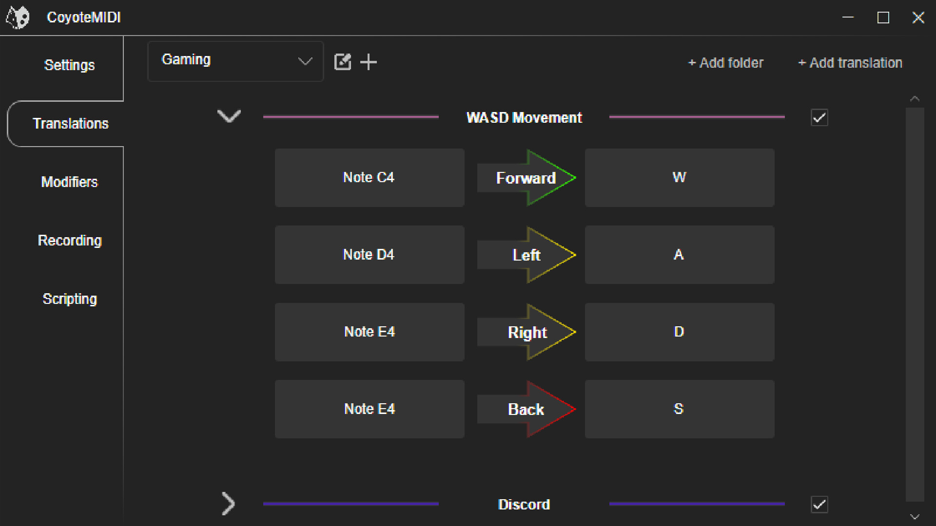 CoyoteMIDI: MIDI To Key screenshot 1