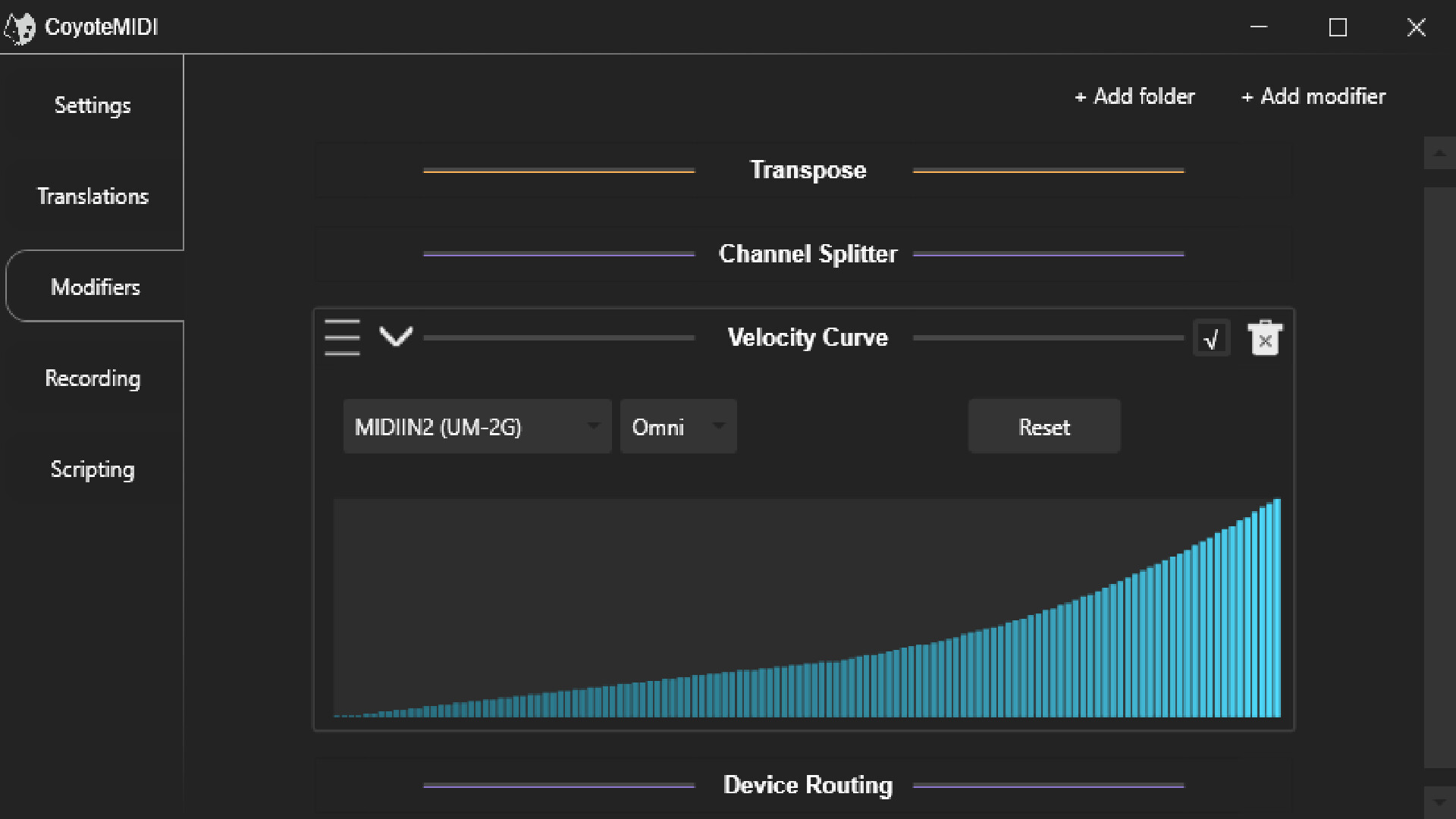 CoyoteMIDI: MIDI To Key screenshot 4