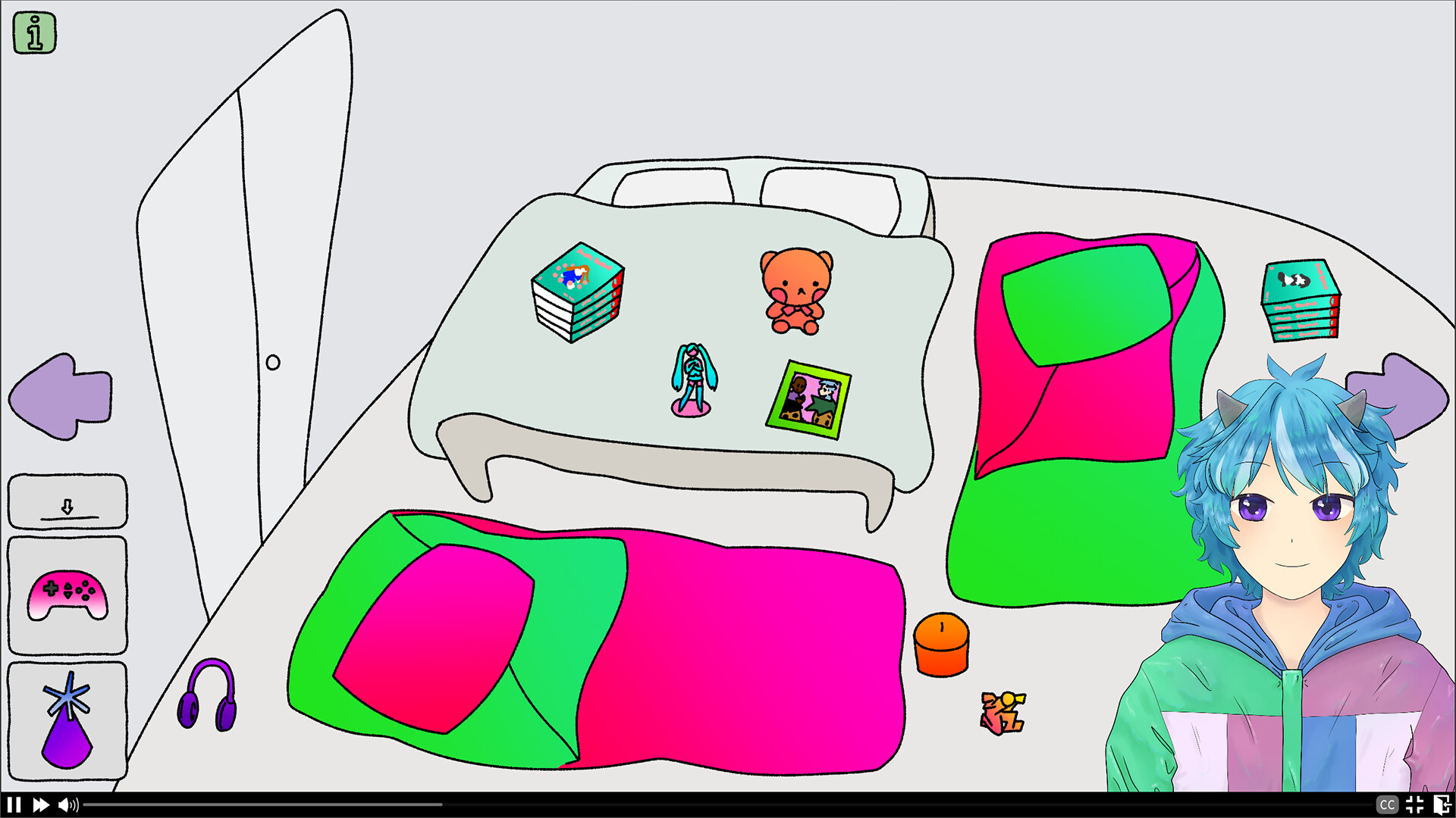 this SHORT indie game made me MISS MY FRIENDS | Rainy Plays Lonely Game Livestream screenshot 5