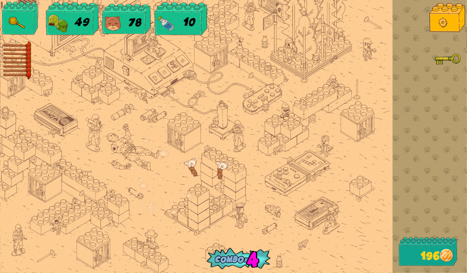 Tiny Cats vs Toys screenshot 3
