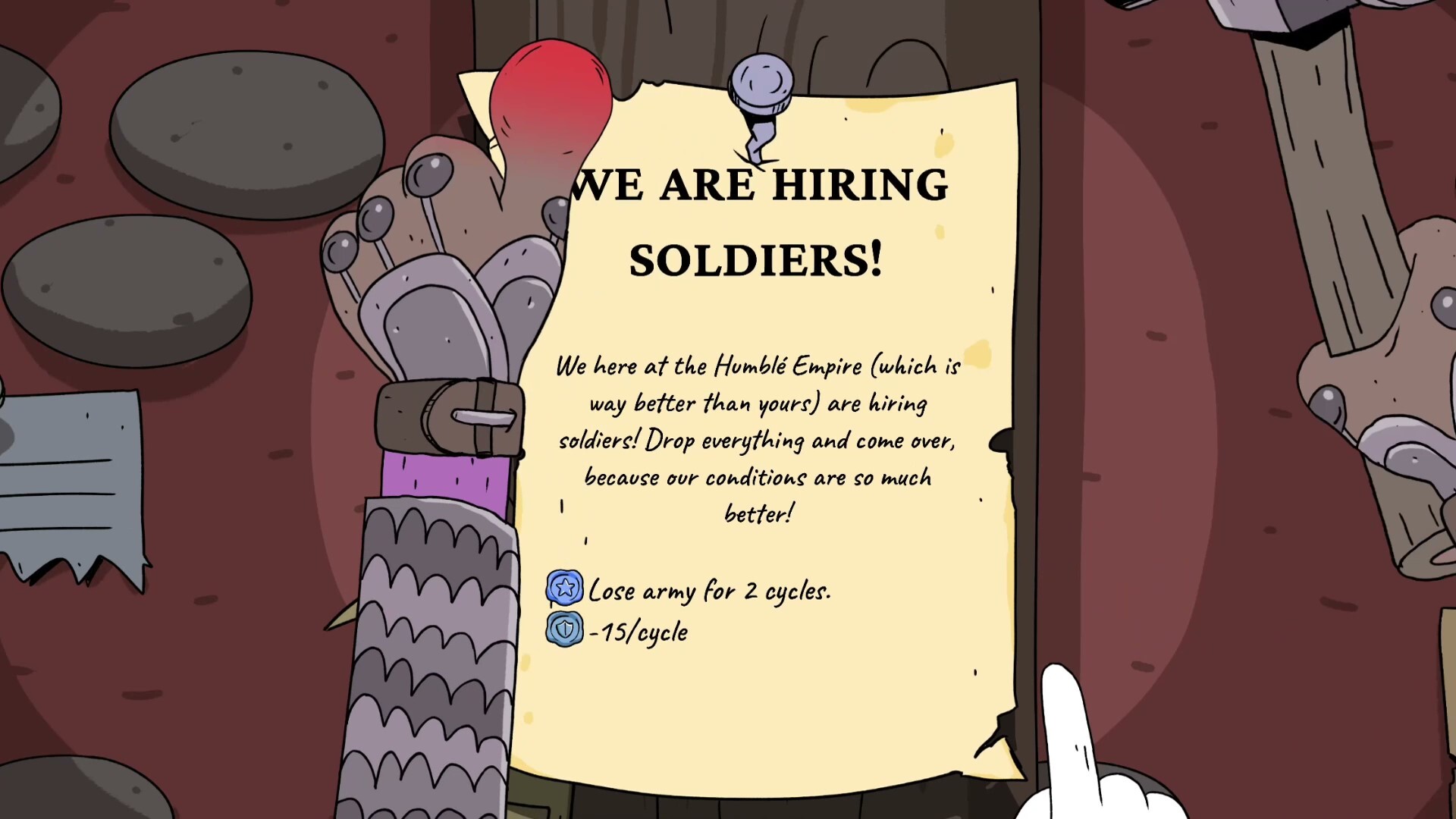 Stamperor! The Jester's Decree screenshot 4