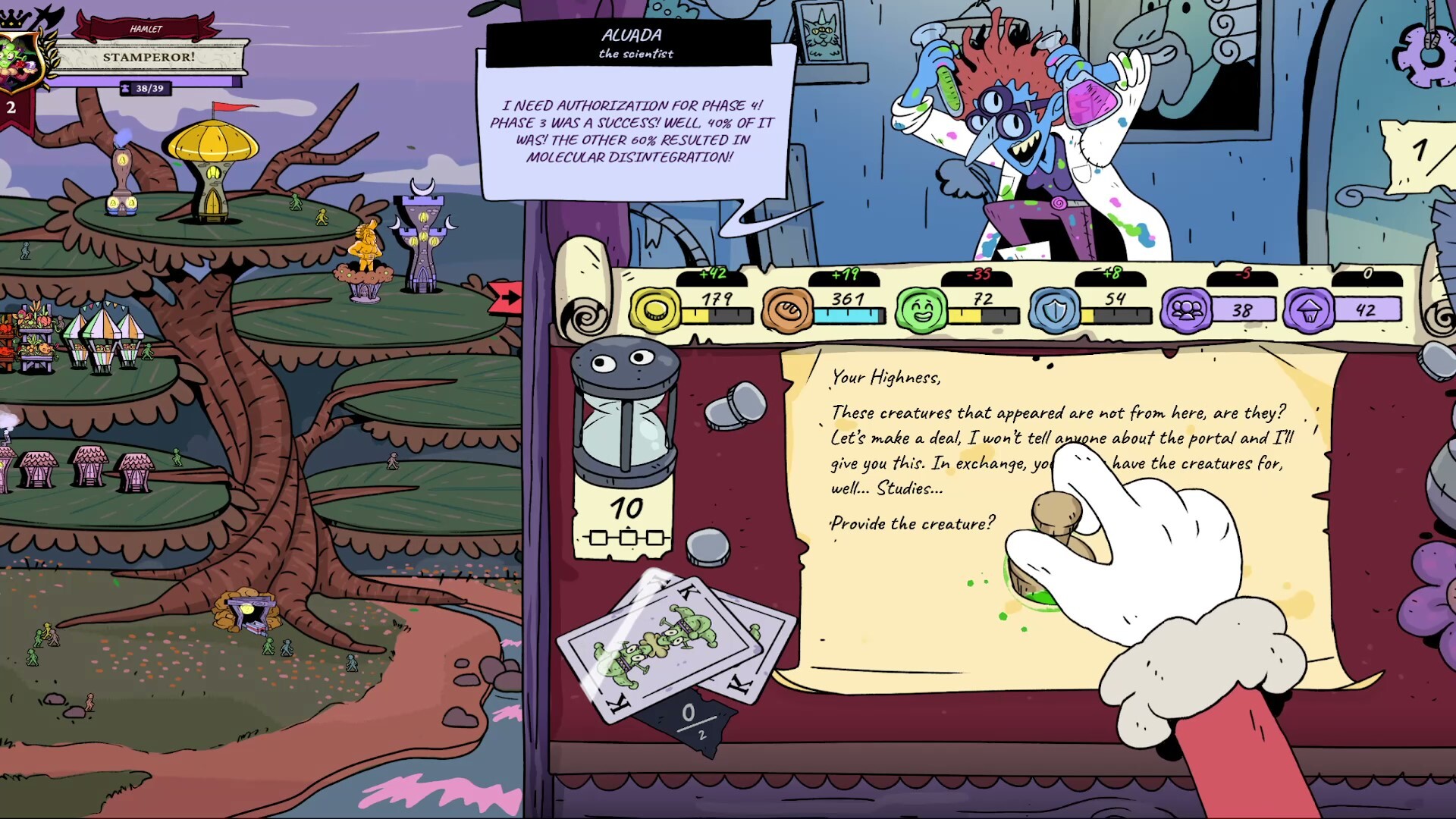 Stamperor! The Jester's Decree screenshot 7