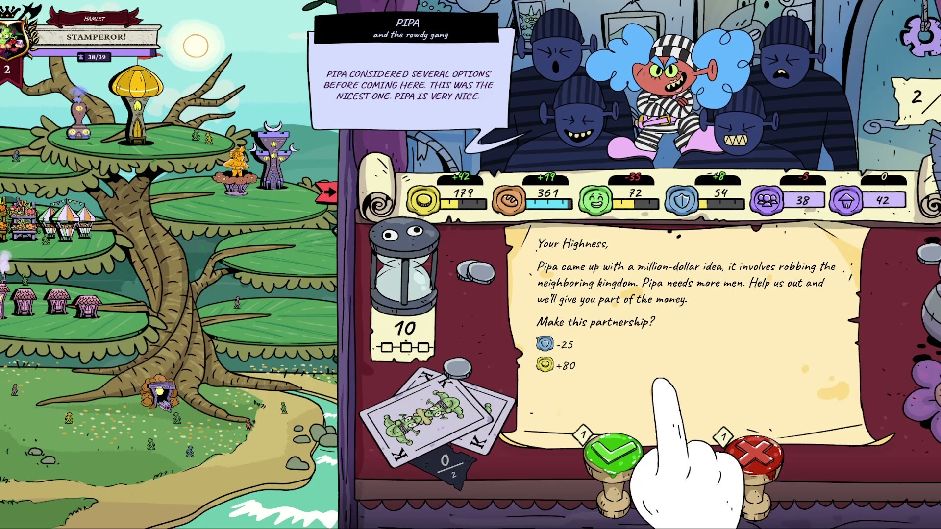 Stamperor! The Jester's Decree screenshot 9
