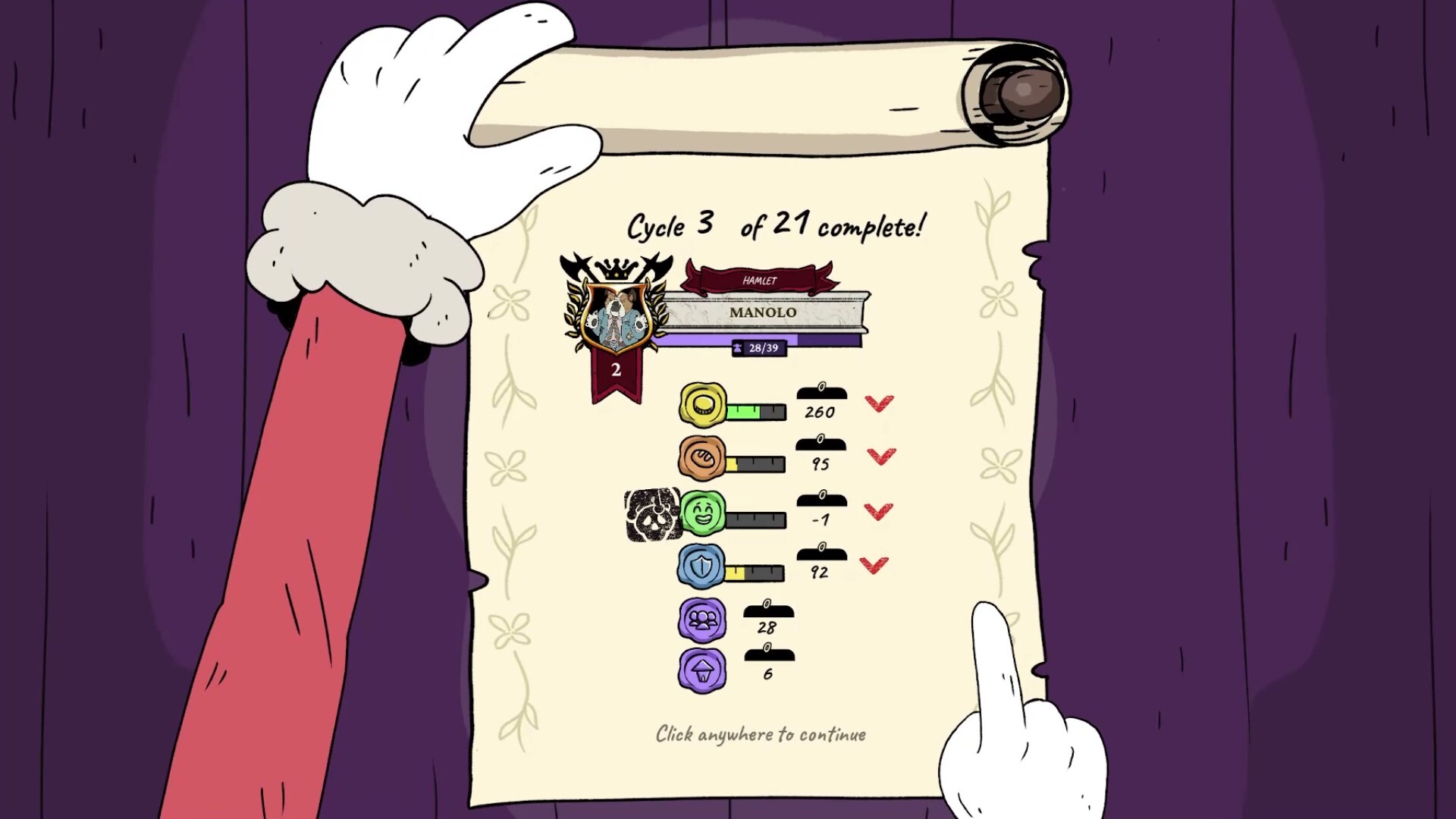 Stamperor! The Jester's Decree screenshot 8