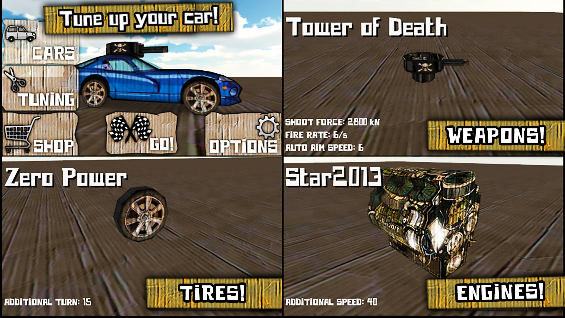 Cars and Guns: Paper Parts screenshot 6