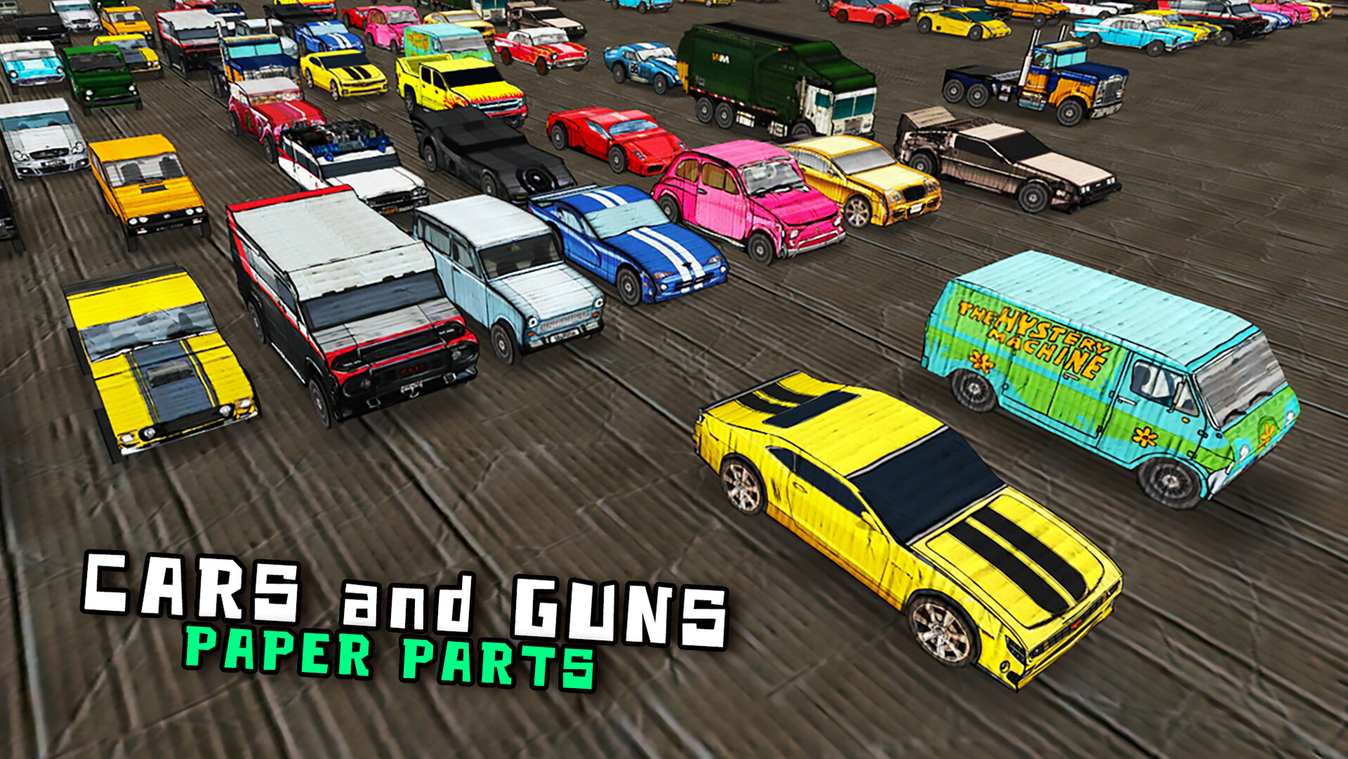 Cars and Guns: Paper Parts screenshot 5