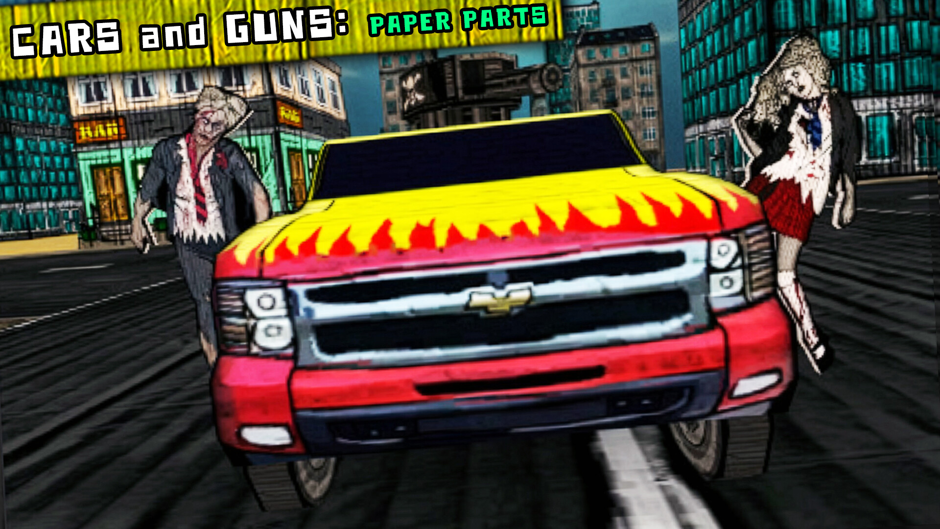 Cars and Guns: Paper Parts screenshot 7