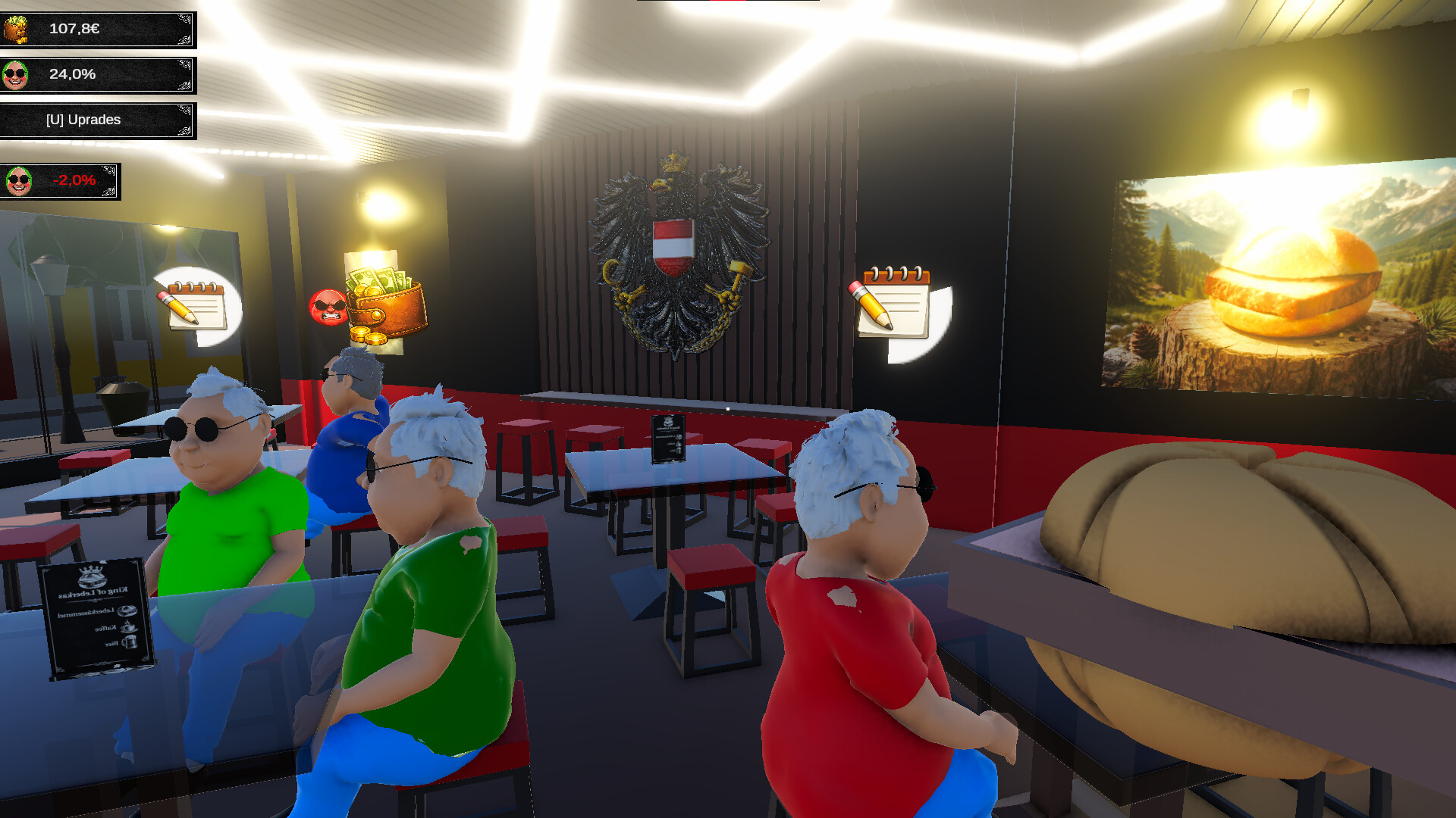 King Of Leberkas - Austria Restaurant Simulator screenshot 6