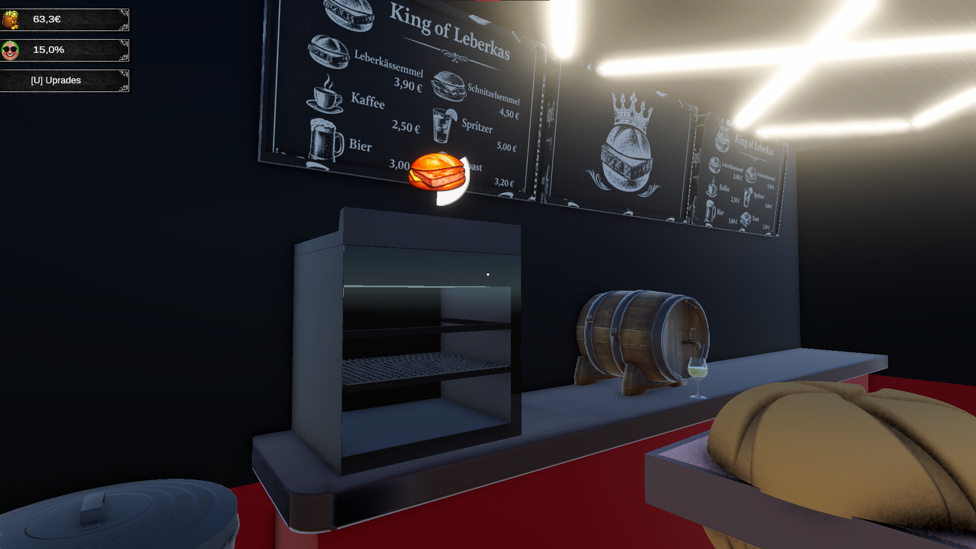 King Of Leberkas - Austria Restaurant Simulator screenshot 2