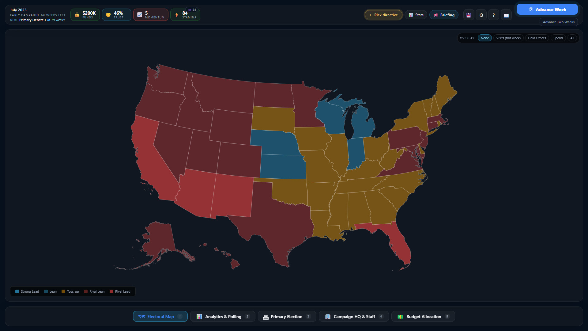 Politisim screenshot 1