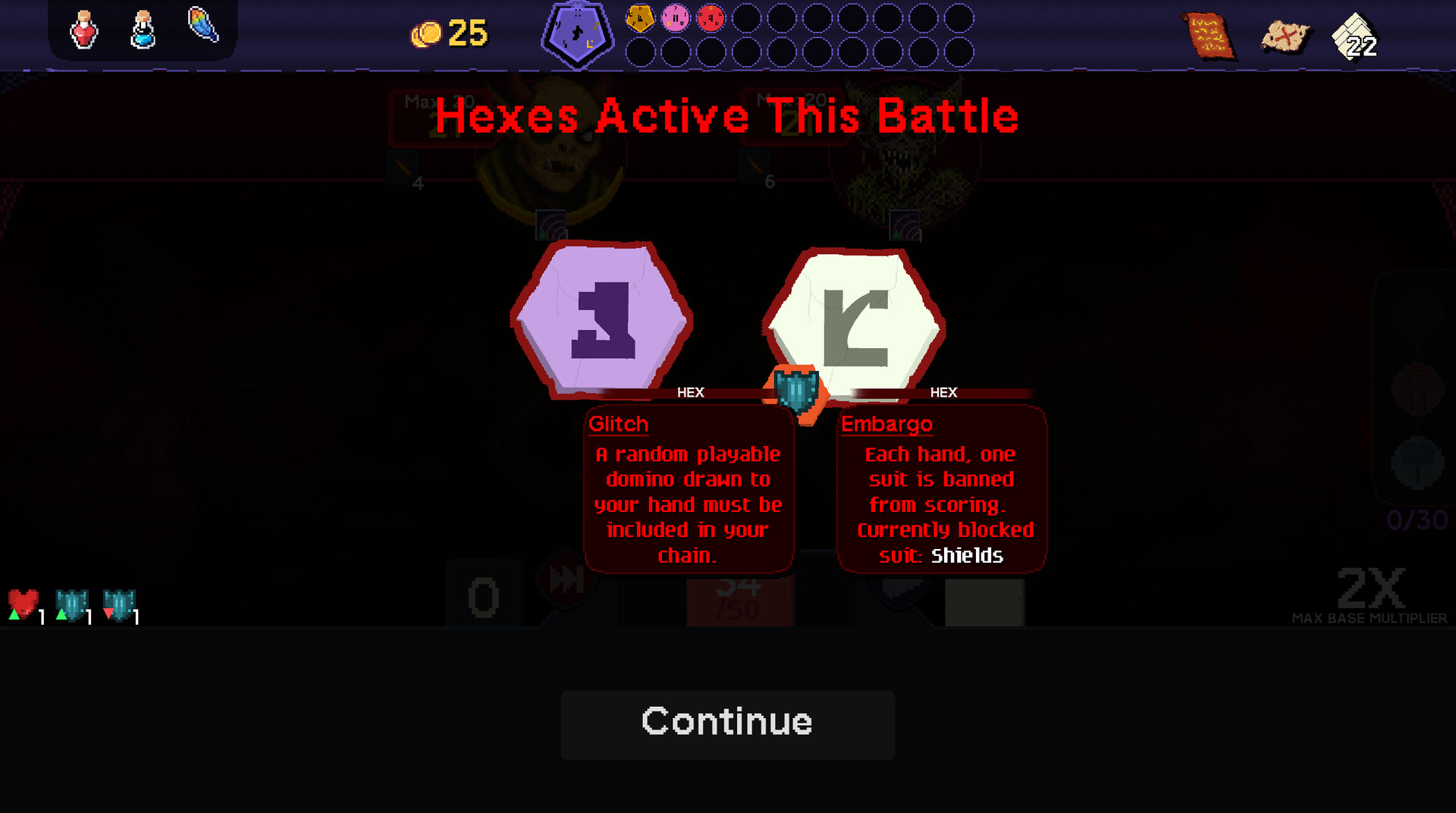 Pipfiend: The Demonic Domino Deckbuilder screenshot 6