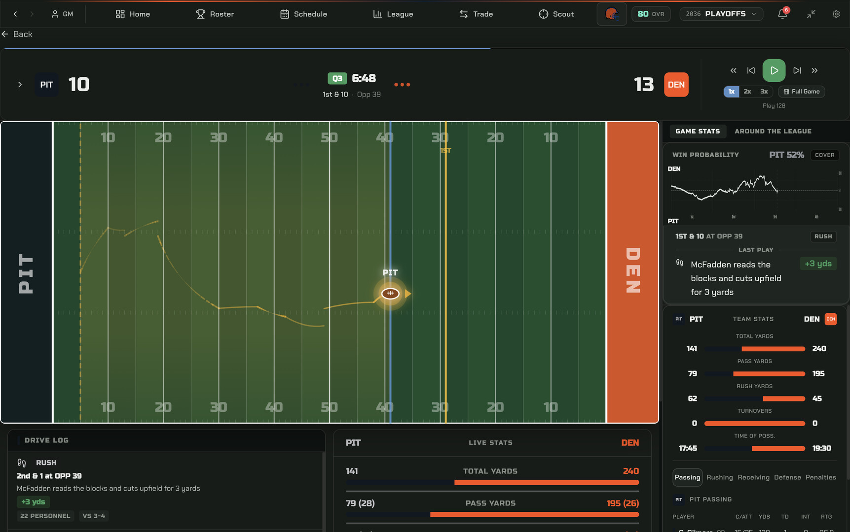 War Room Football screenshot 1