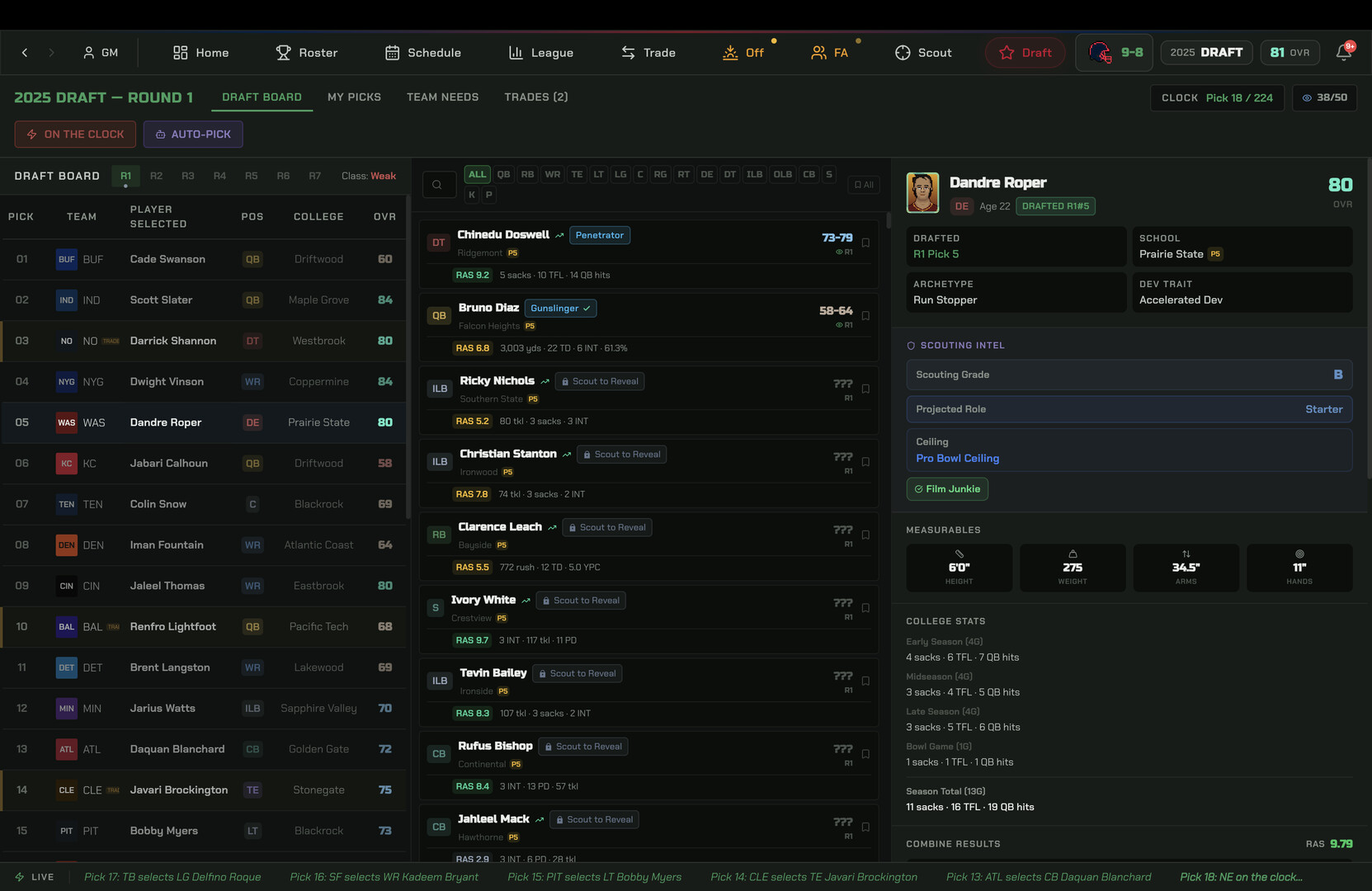 War Room Football screenshot 2