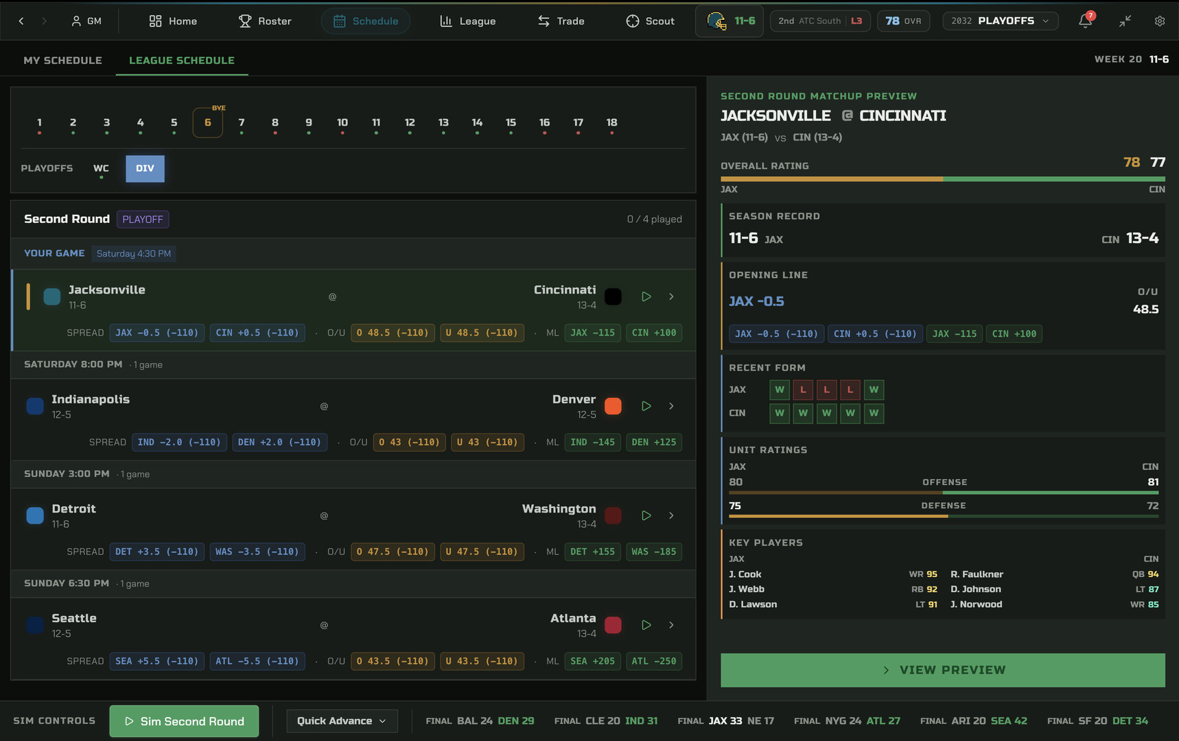War Room Football screenshot 8