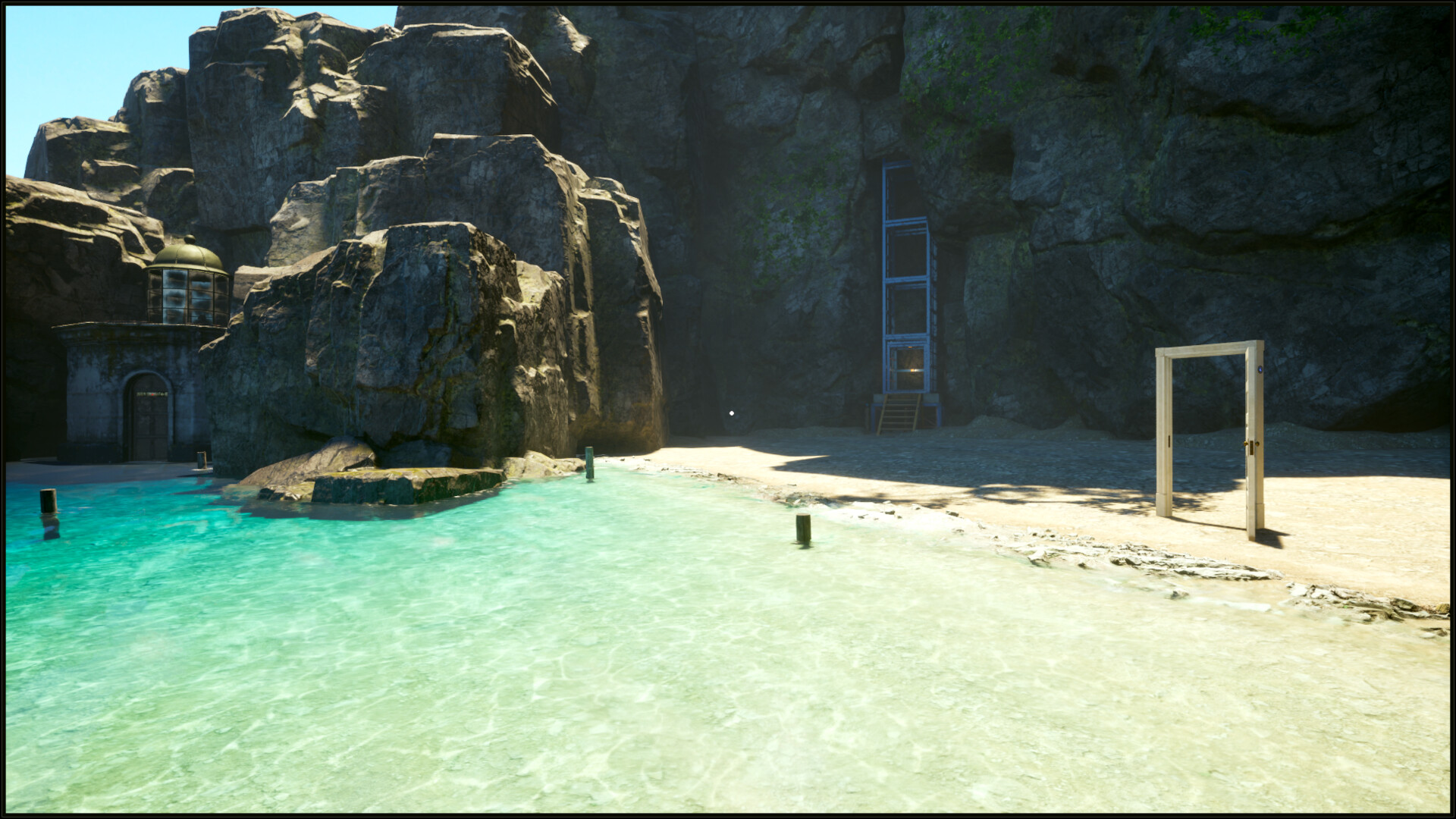 The Clock the Queen and the Door on the Beach screenshot 5