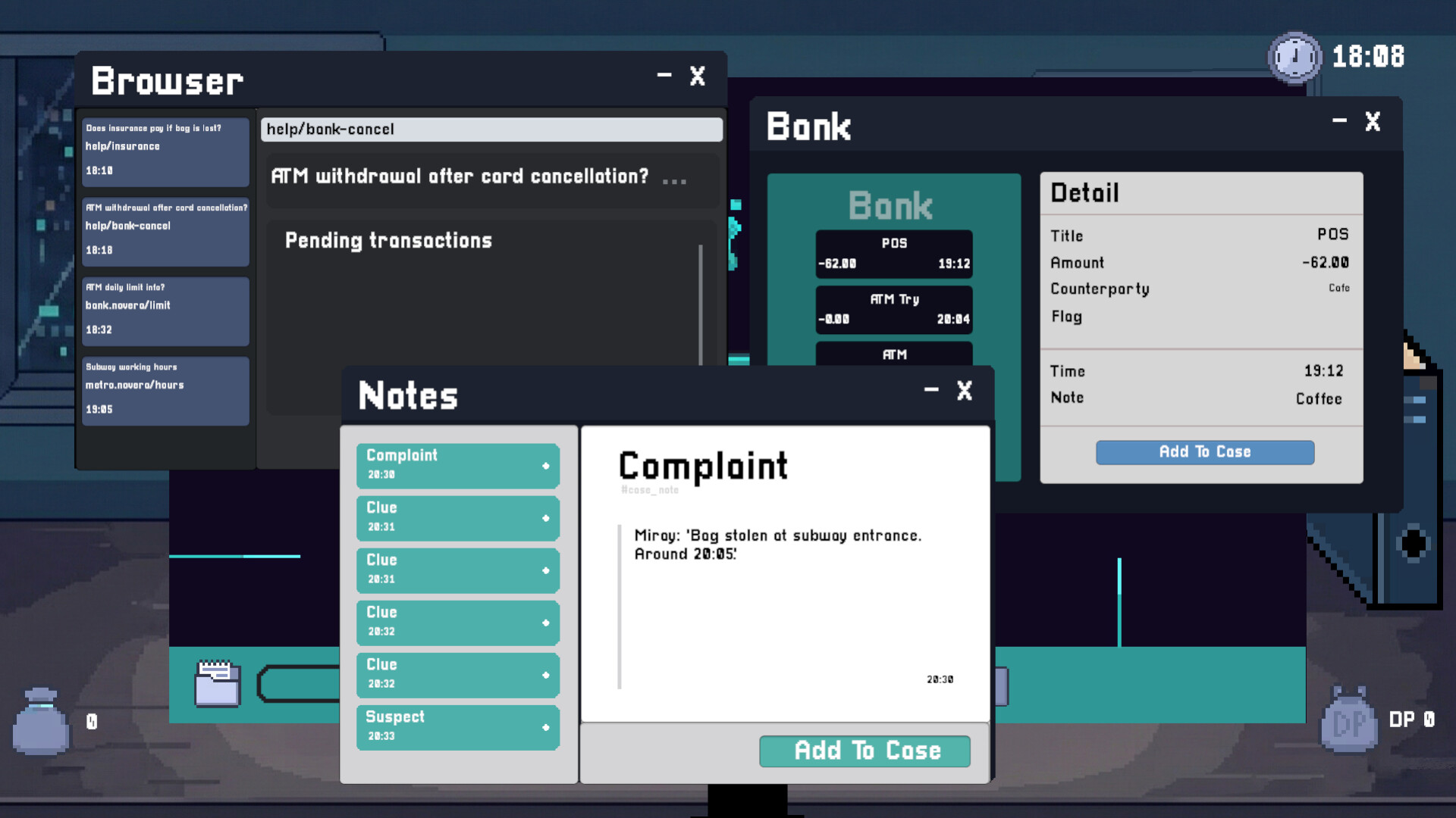 Digital Footprint: Cyber Investigation screenshot 1