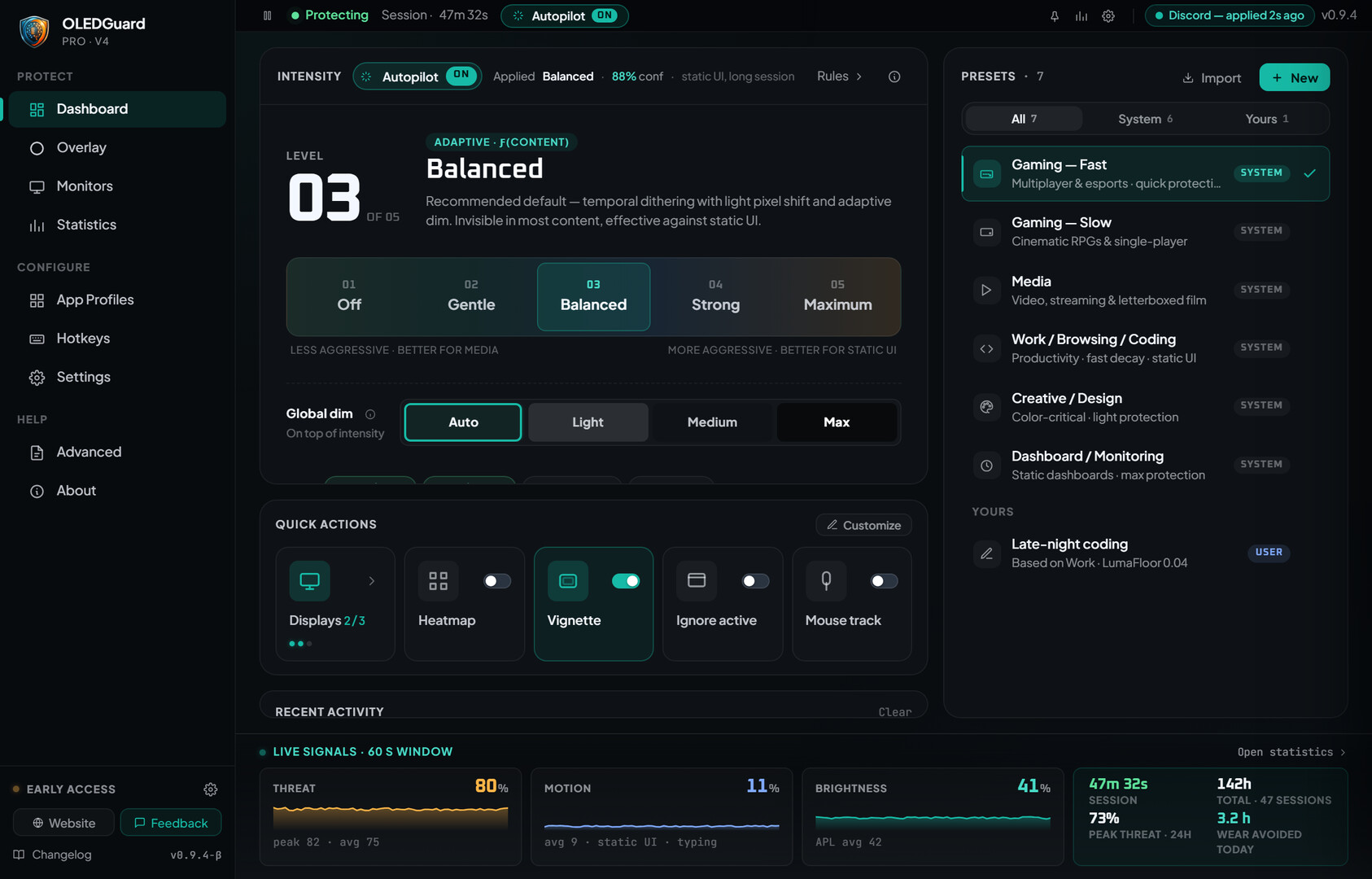 OLED Guard Pro screenshot 1