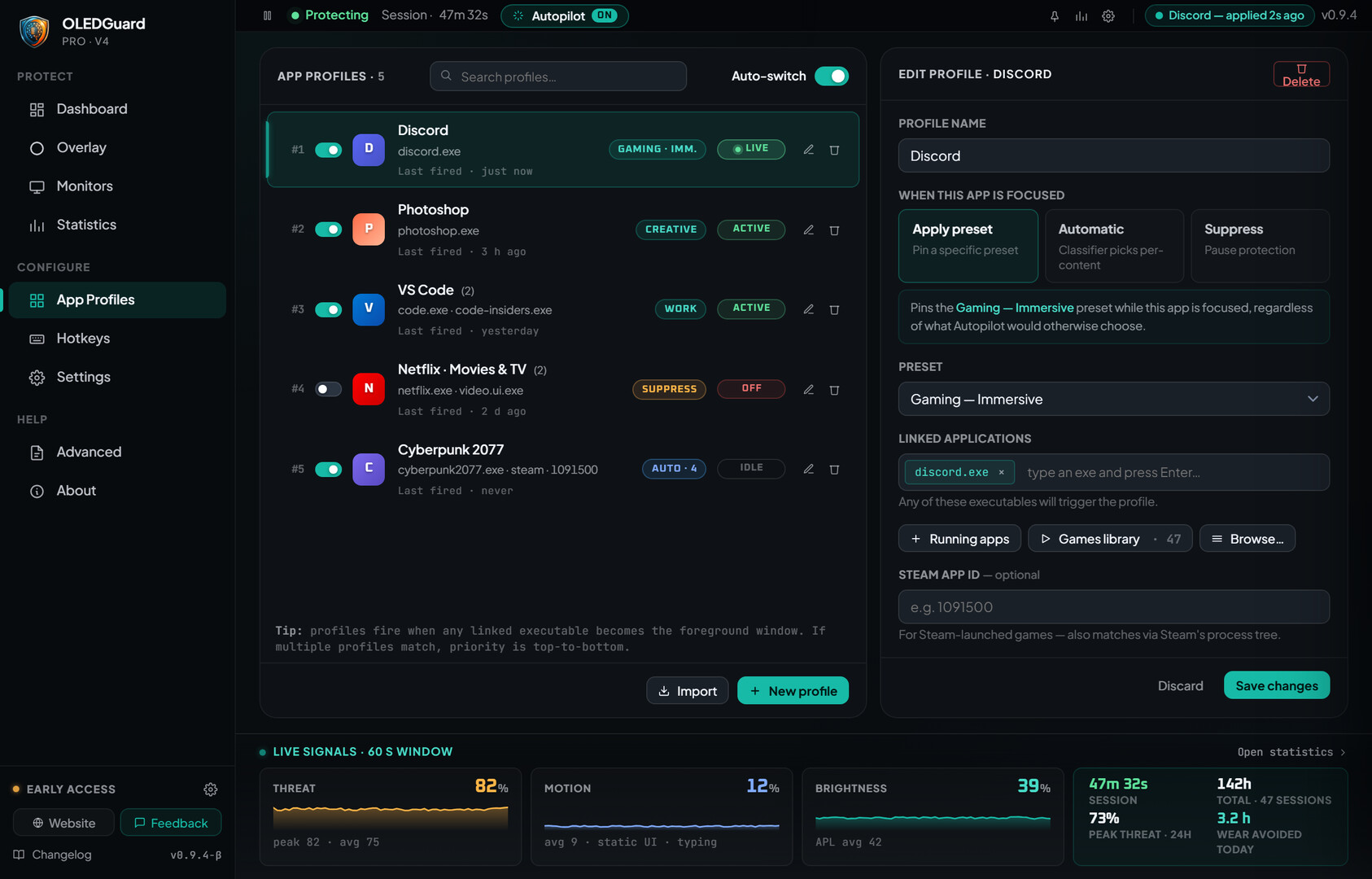 OLED Guard Pro screenshot 2