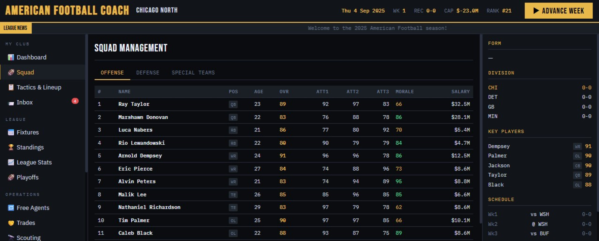 American Football Coach screenshot 6