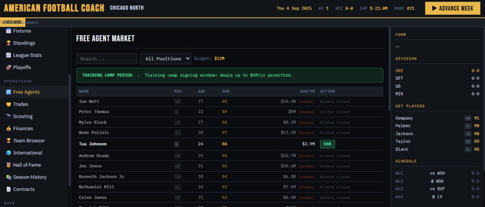 American Football Coach screenshot 5