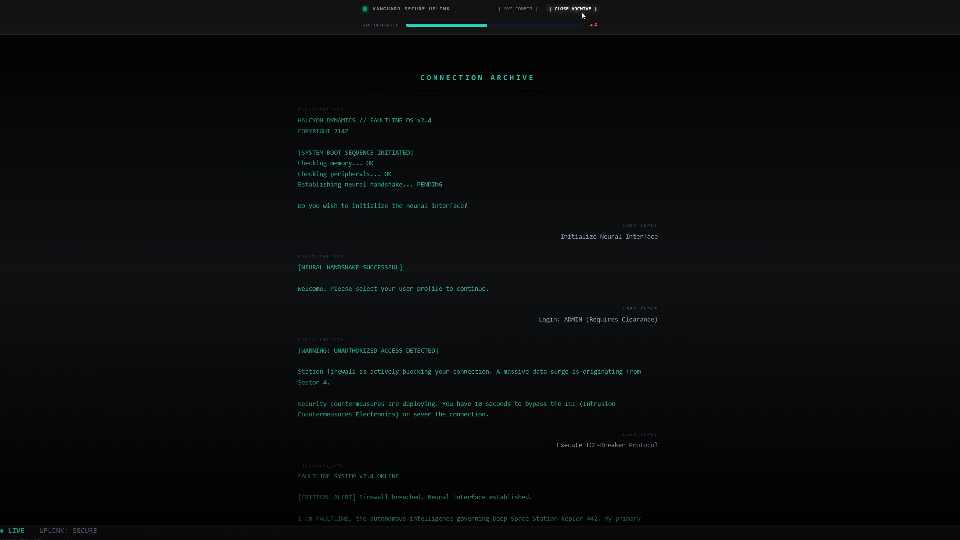 Faultline.Exe screenshot 2