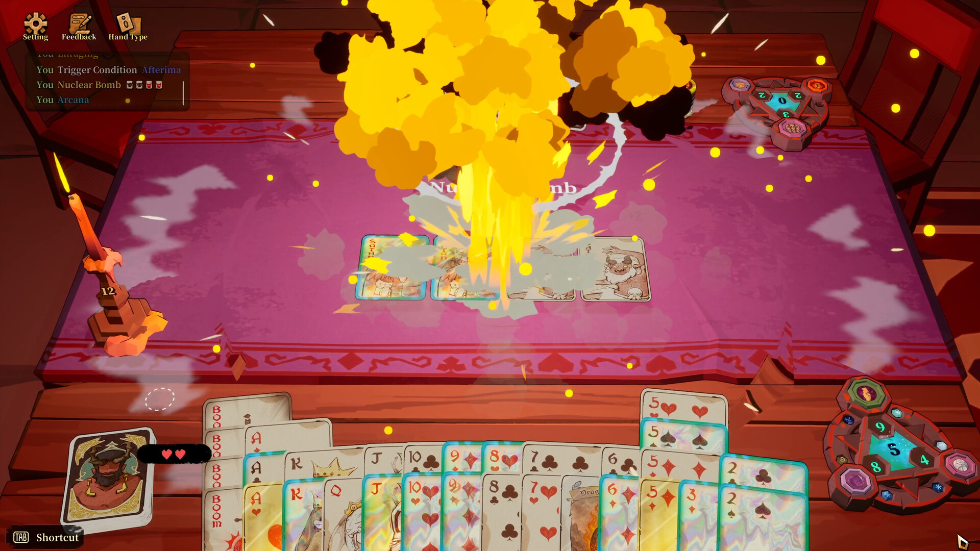 Hell is Empty, Demons are playing Apokerlypse screenshot 1