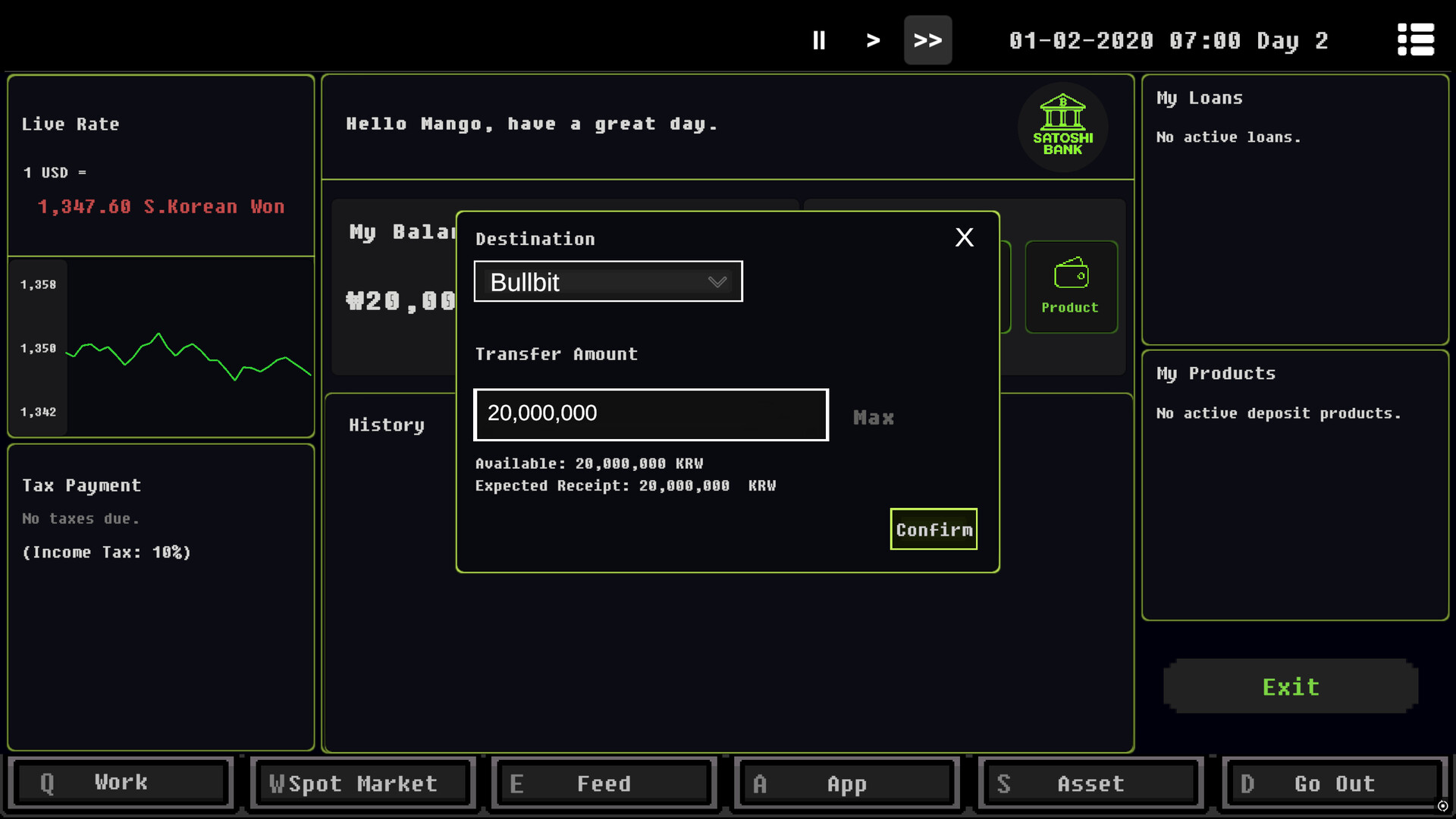 Project Crypto: Trading Simulator screenshot 5