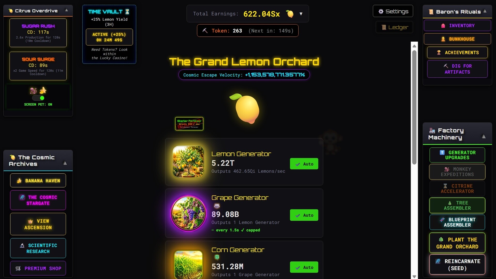 LaVonne's Lemons Idle screenshot 2