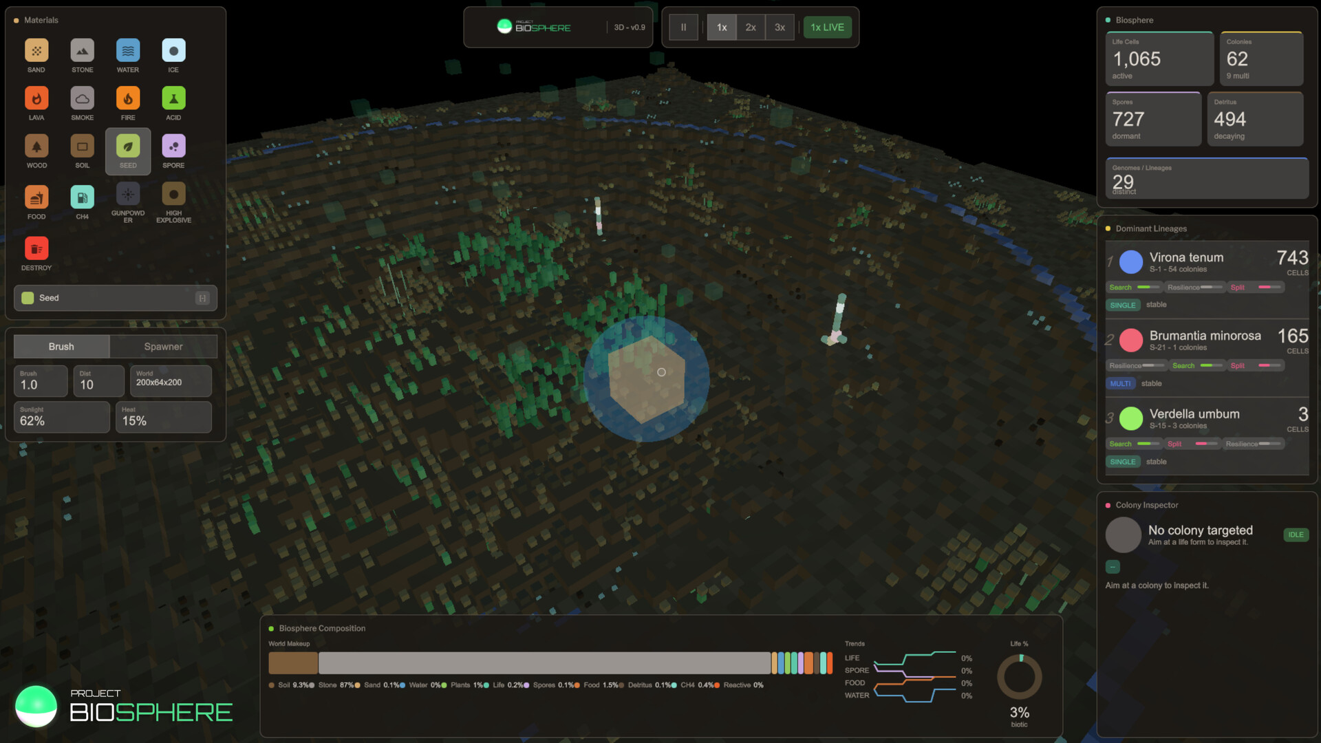Project Biosphere screenshot 1
