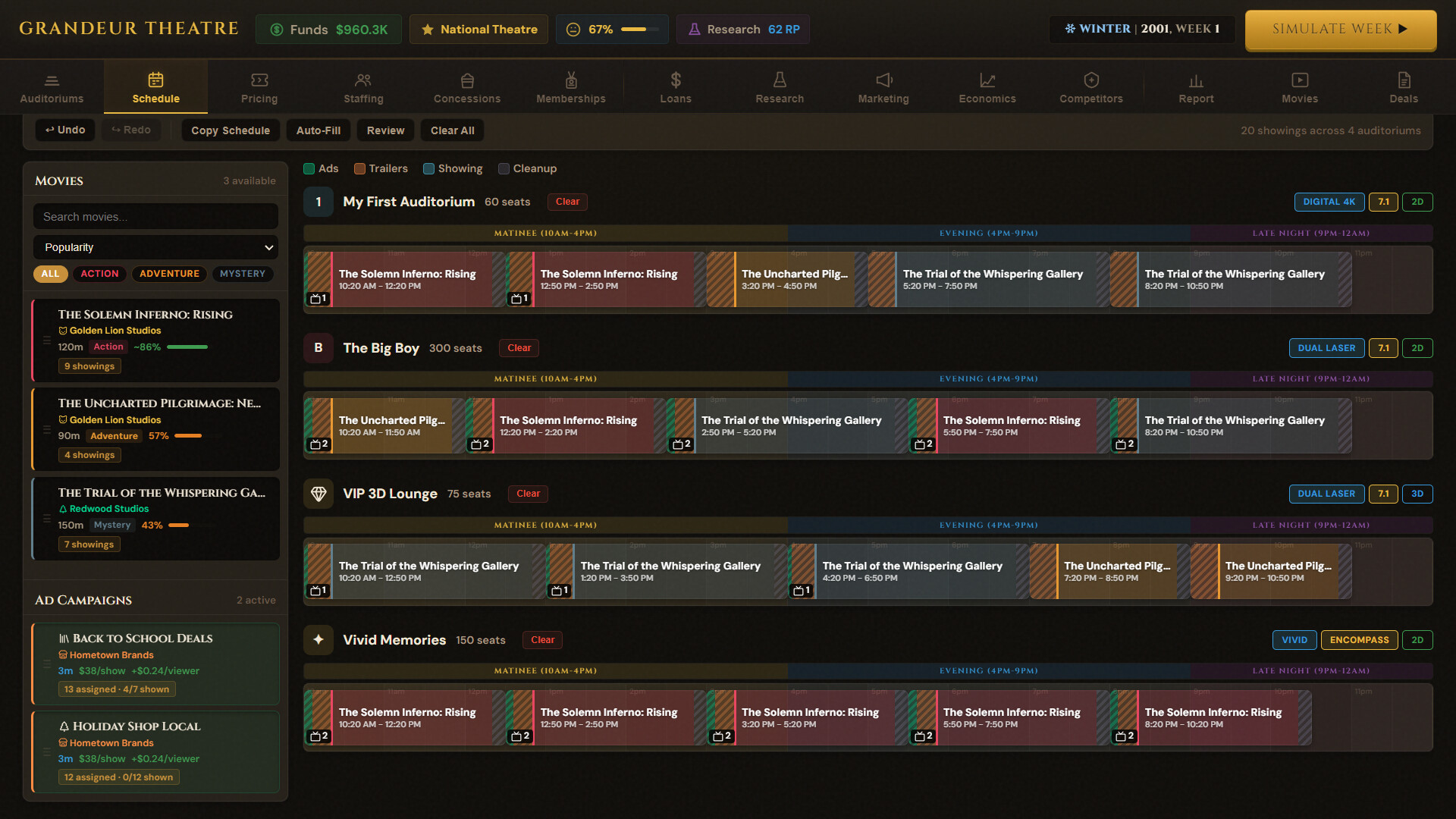 Box Office Mayhem: Theatre Tycoon screenshot 2