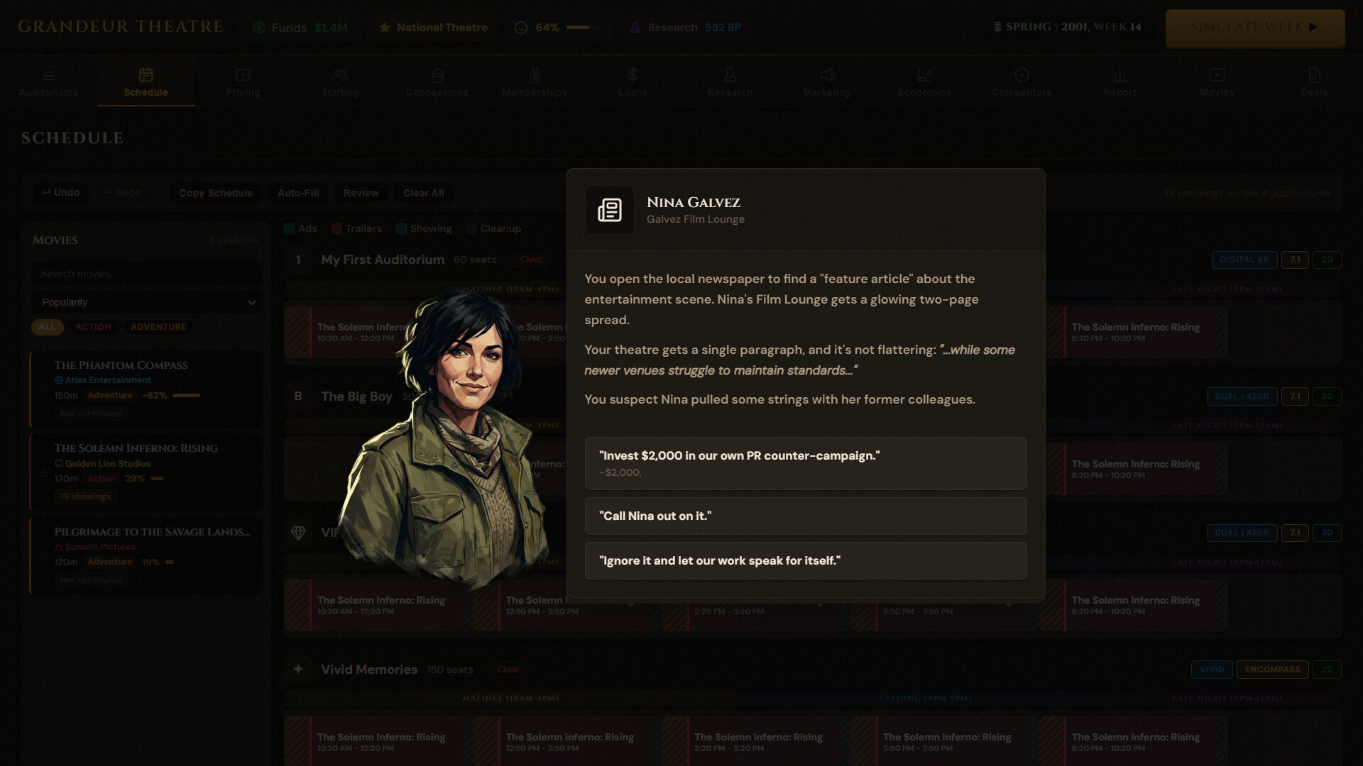 Box Office Mayhem: Theatre Tycoon screenshot 3